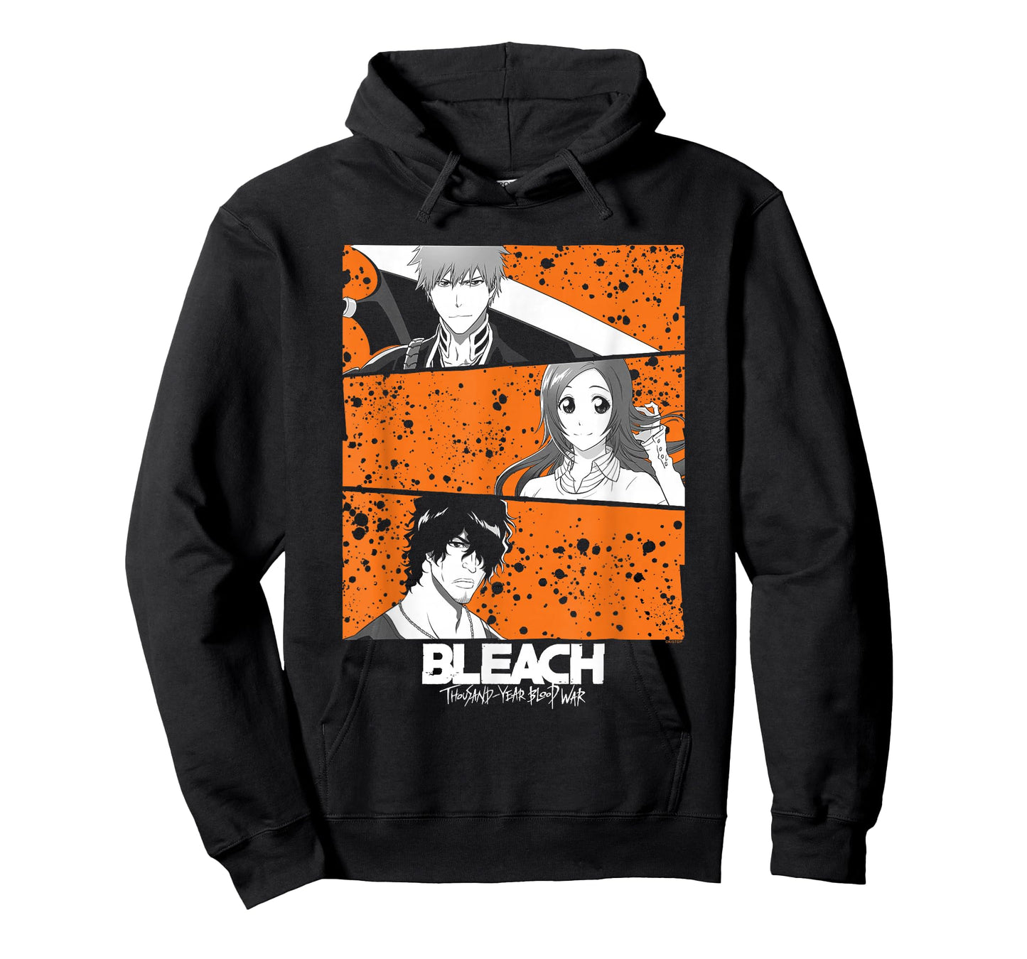 Bleach: Thousand Year Blood War Three Panel Characters Anime T-Shirt