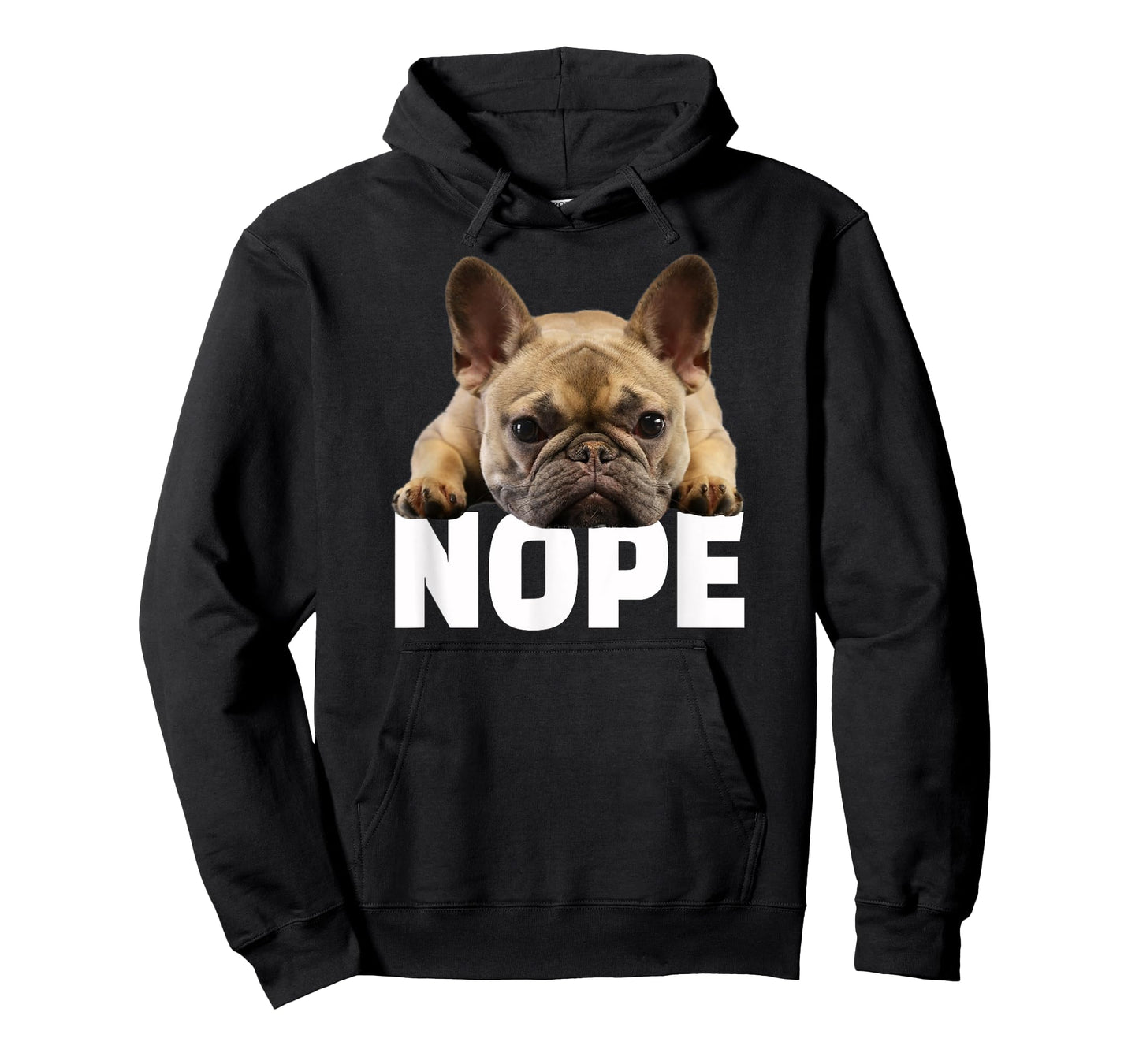 Nope Lazy French Bulldog Frenchie Dog Lover Gift T-Shirt