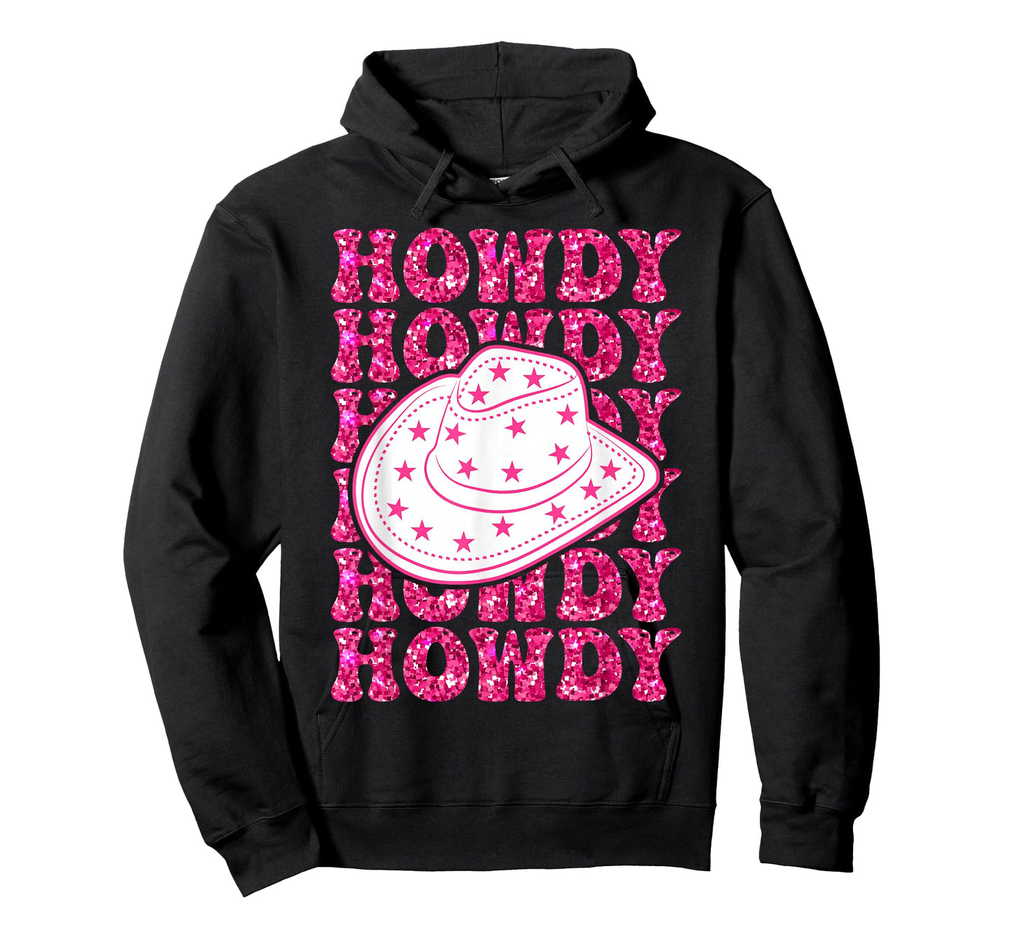 Howdy Southern Western Girl Country Rodeo Pink Cowgirl Women T-Shirt