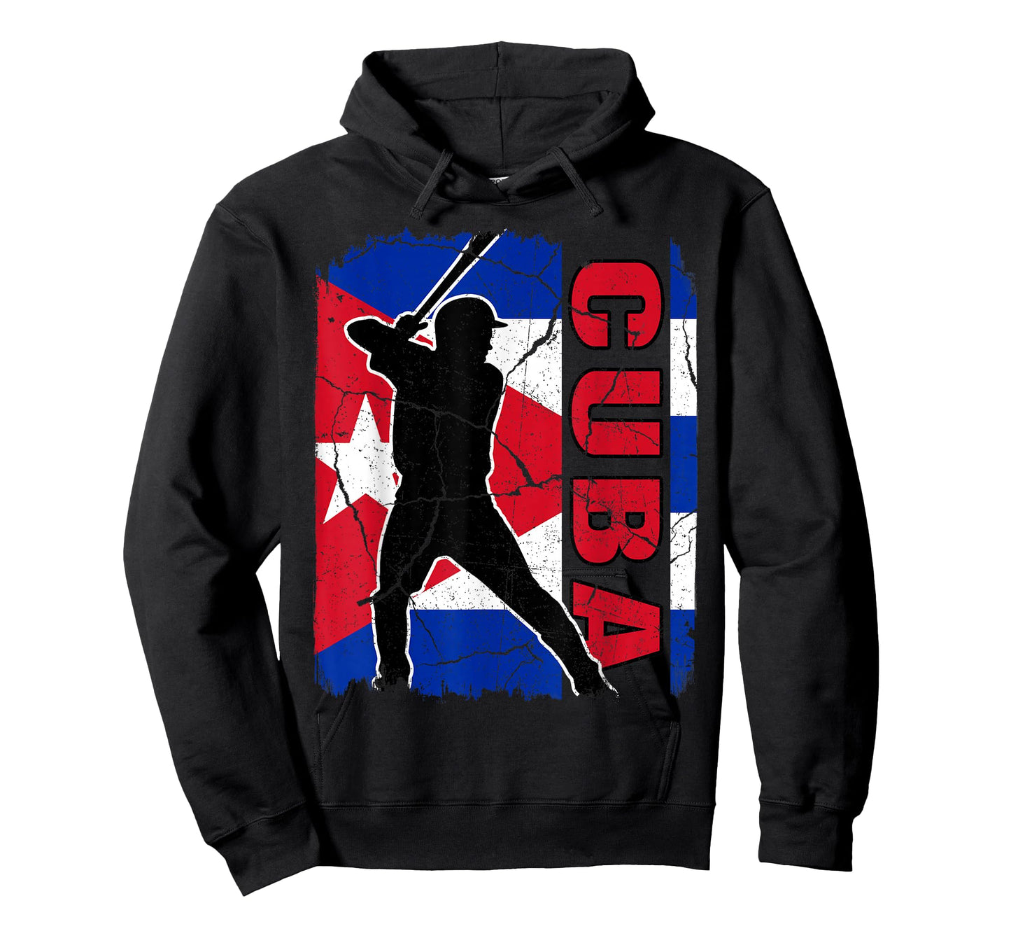 Cuban Baseball Player Cuba Flag Baseball Fans T-Shirt