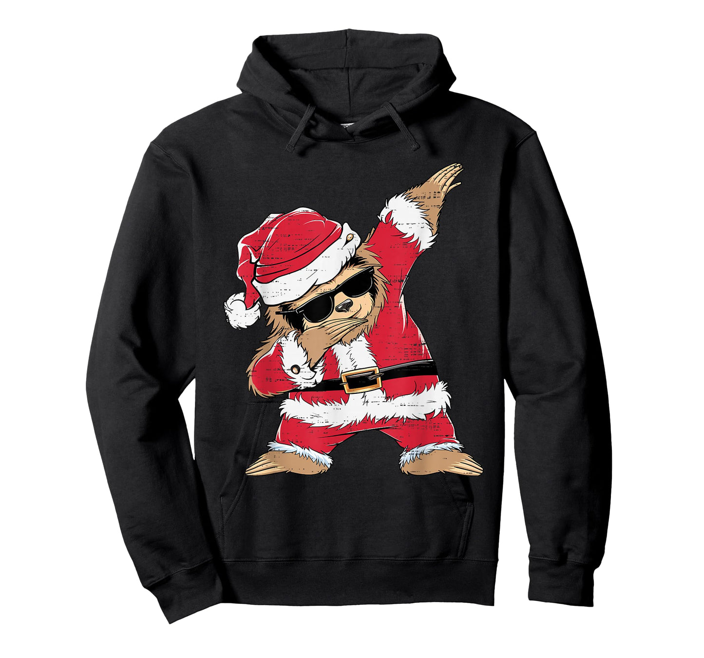 Dabbing Santa Sloth Merry Slothmas Christmas Kids Pajama T-Shirt