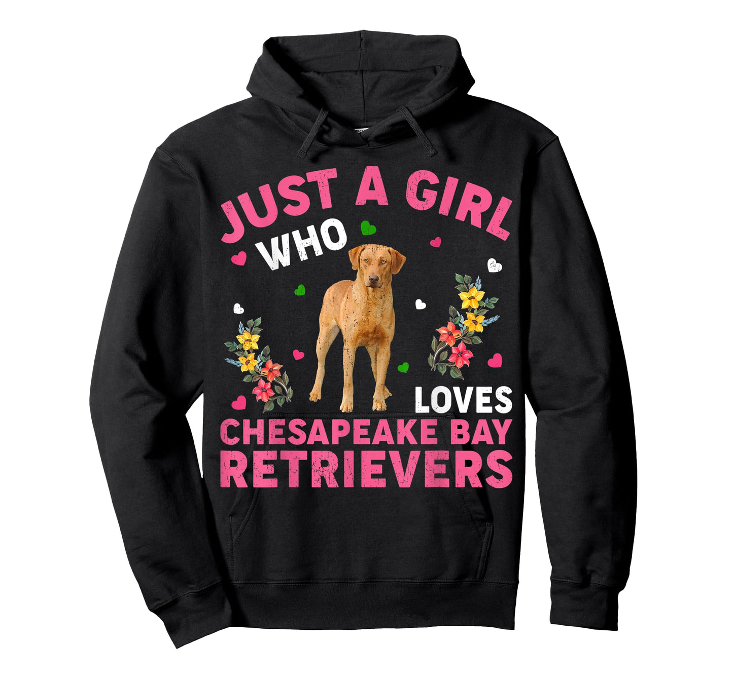Dog Lover Just A Girl Who Loves Chesapeake Bay Retrievers T-Shirt