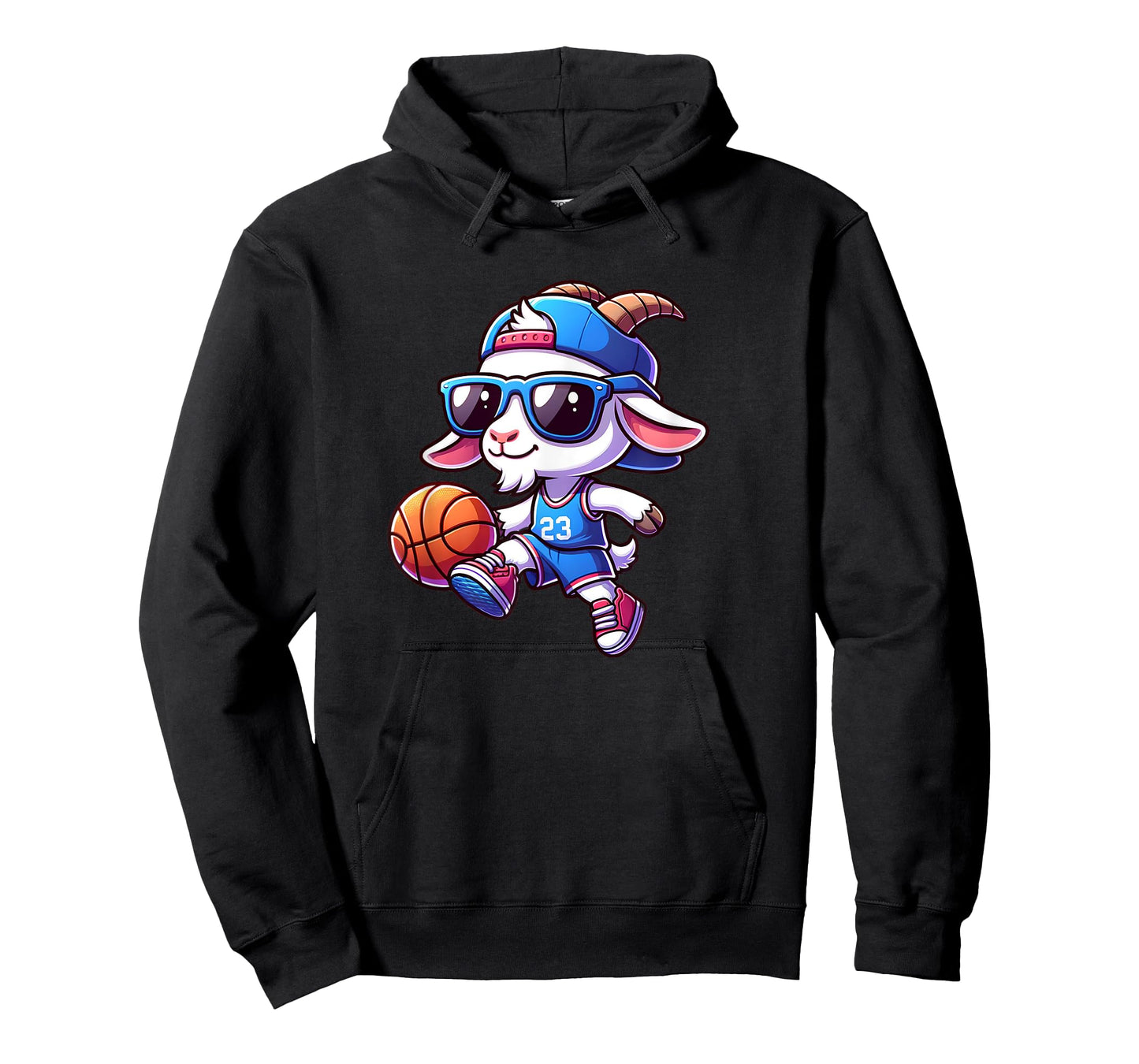 Goat Basketball Enthusiast Sport Team Fan T-Shirt