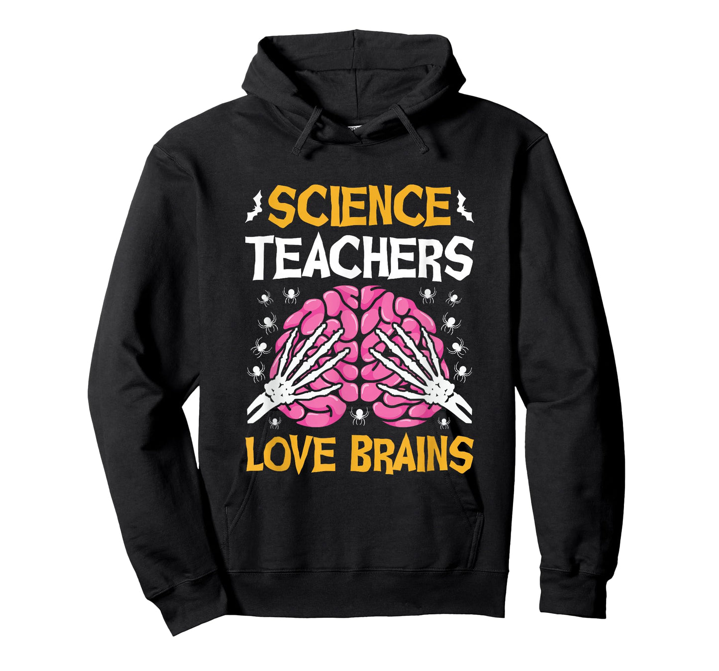 Science Teacher Love Brains Funny Halloween School T-Shirt