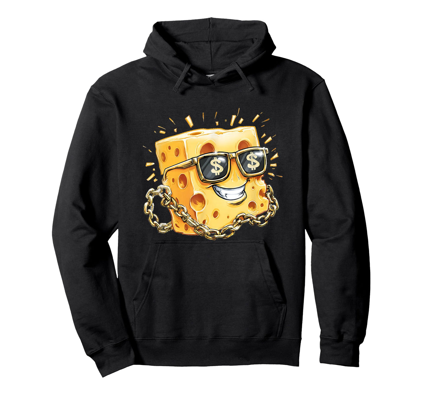 Funny Rich Cheese Costume with Money and Cash T-Shirt