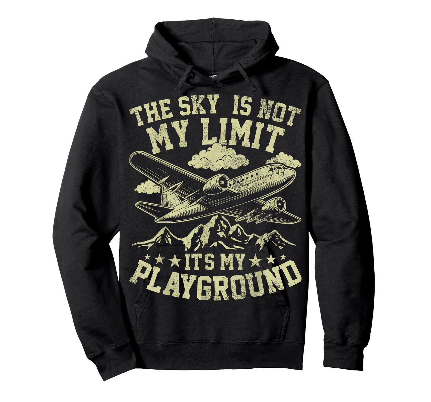 This Sky is Not My Limit Funny Pilot Aviation Men Women Kids T-Shirt