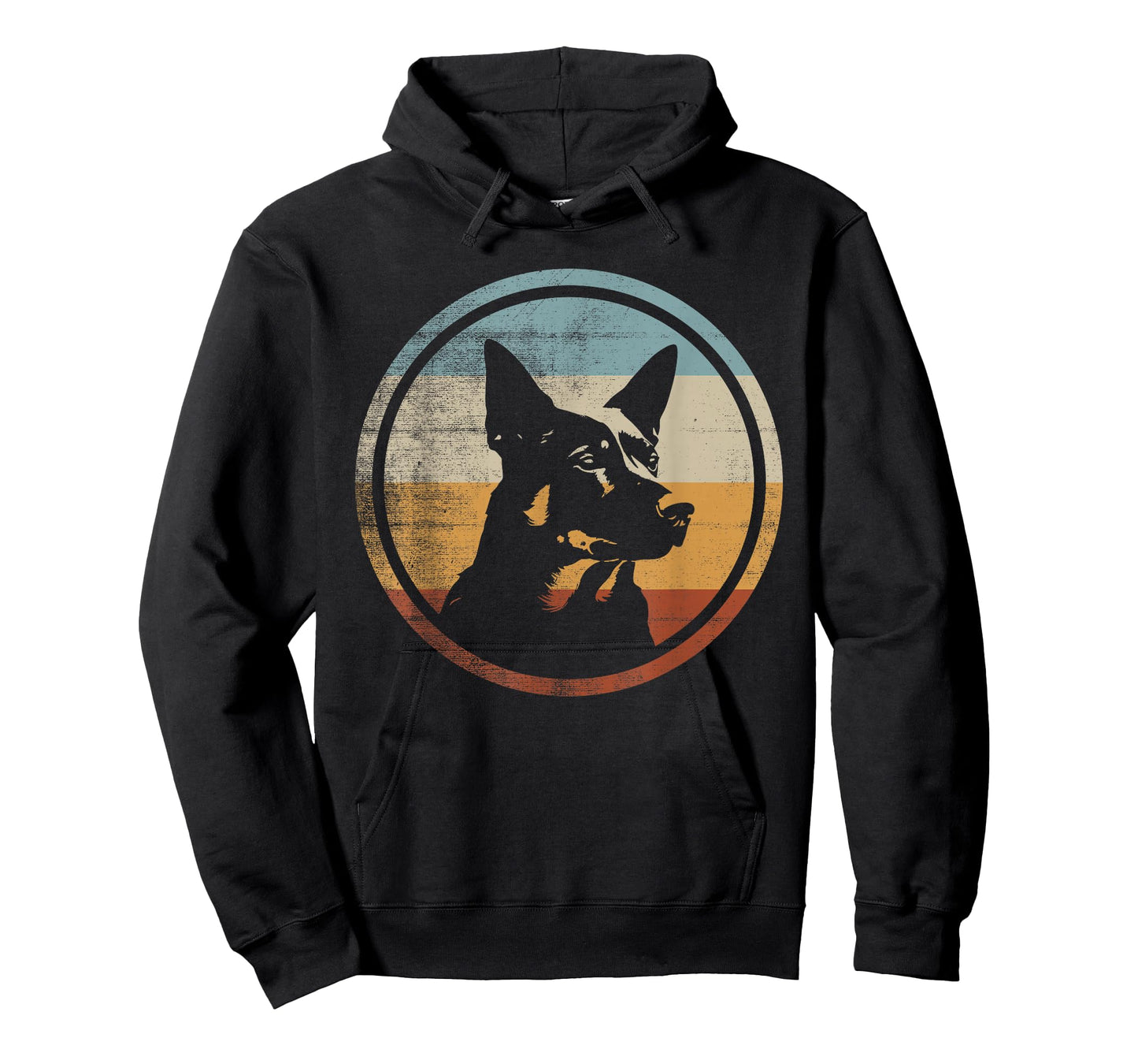 Retro Style Australian Kelpie Dog T-Shirt