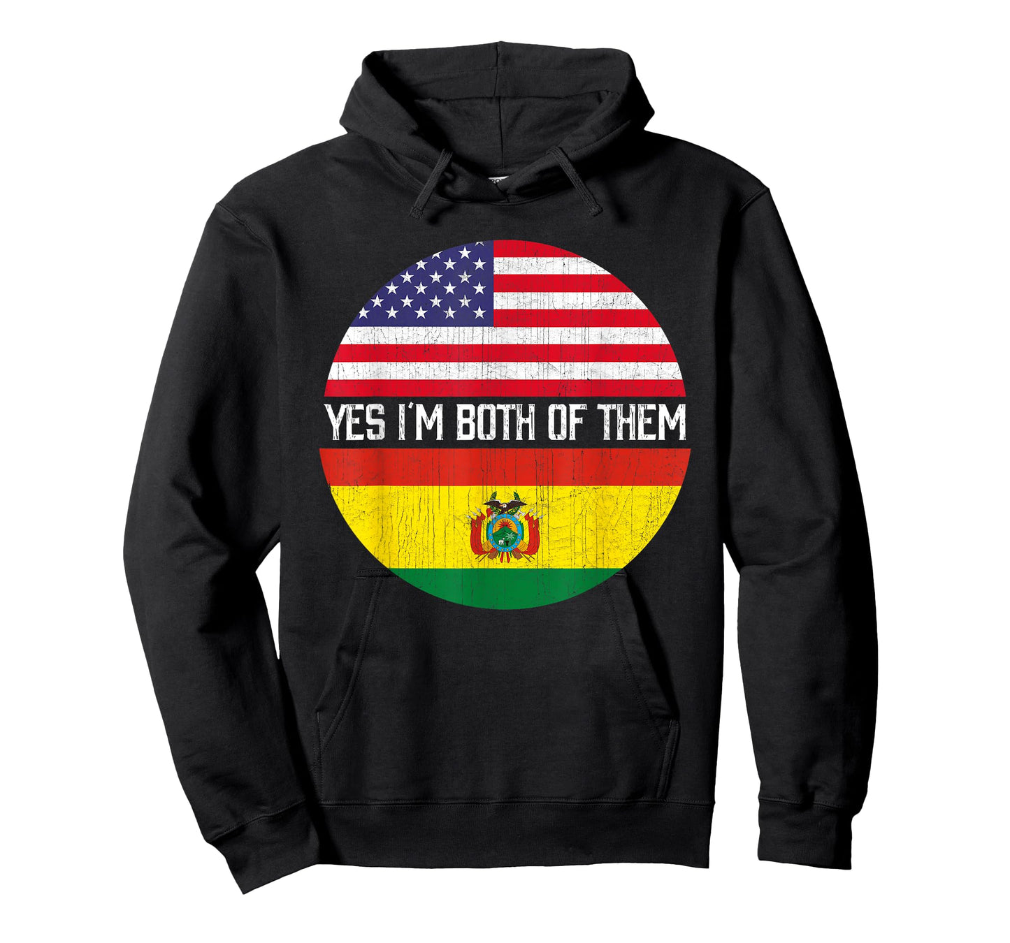 Half American Half Bolivian USA Flag Family Heritage T-Shirt for Women Kids Men