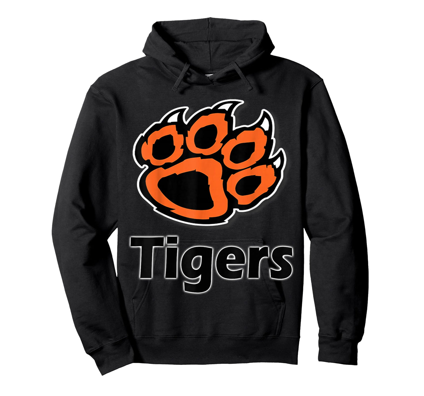 Tiger Paw School Spirit Tigers T-Shirt T-Shirt