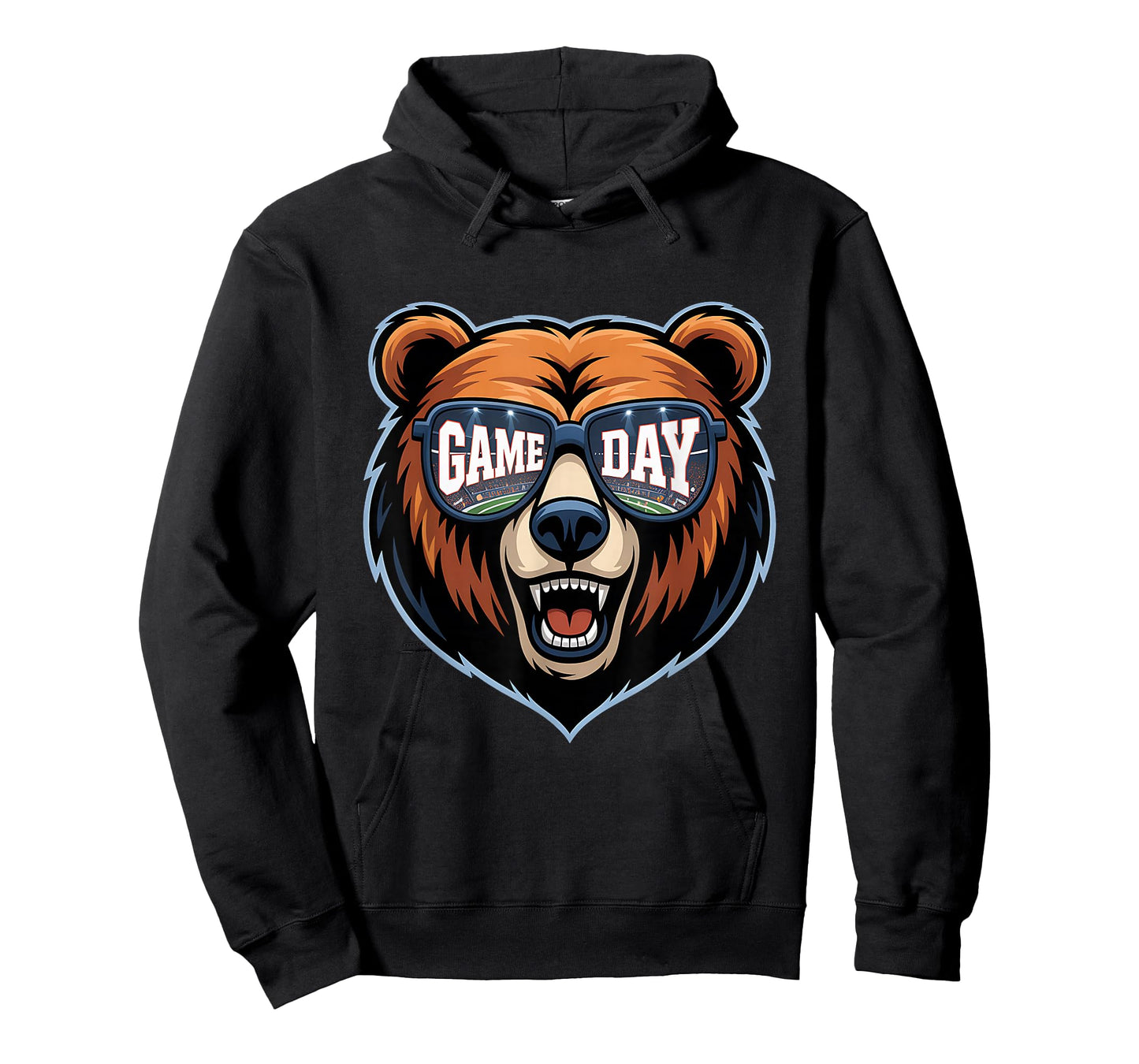Game Day Bear Football Sports Fan T-Shirt