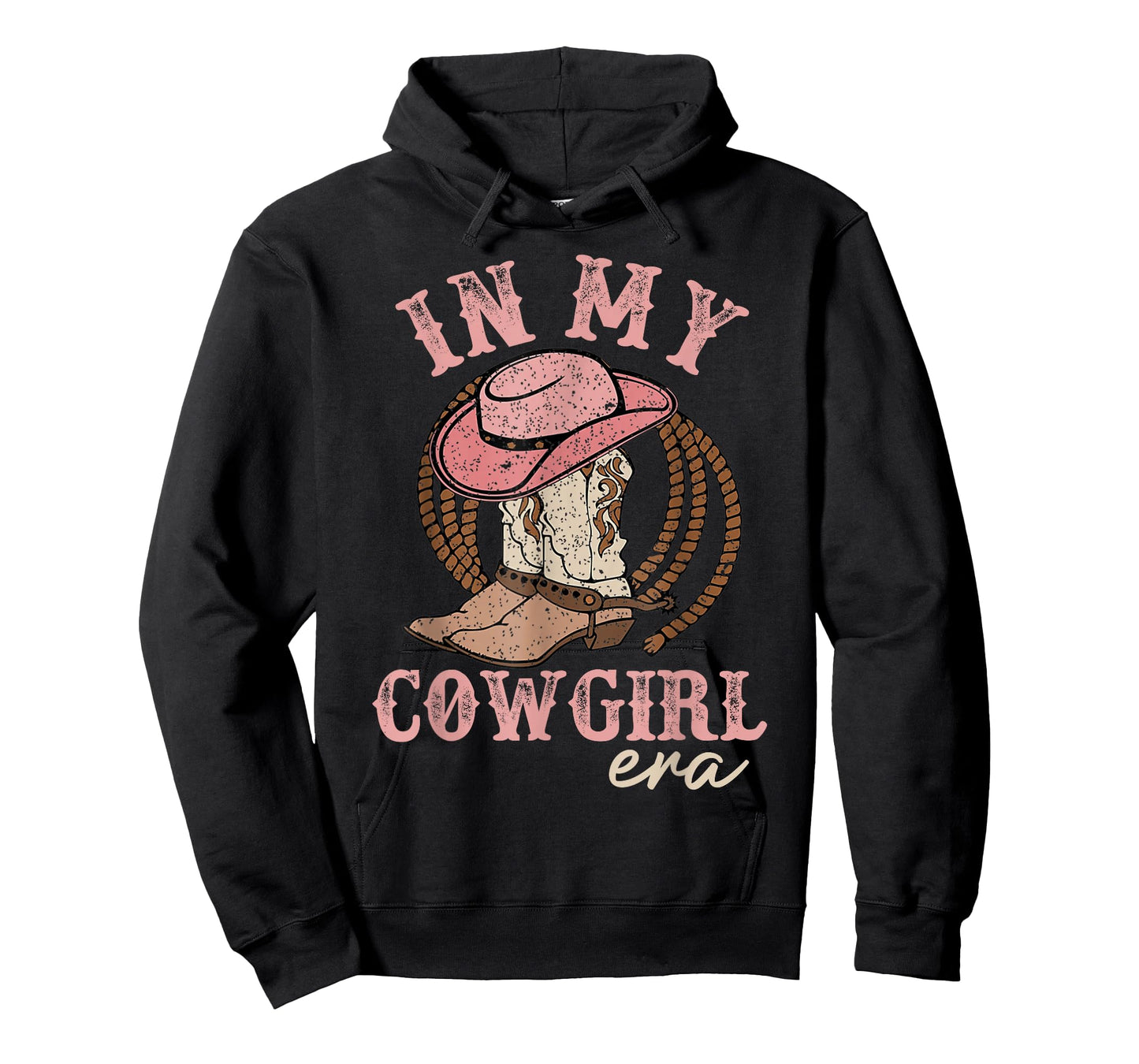 In My Cowgirl Era Groovy Cute Western Rodeo Cowgirl T-Shirt