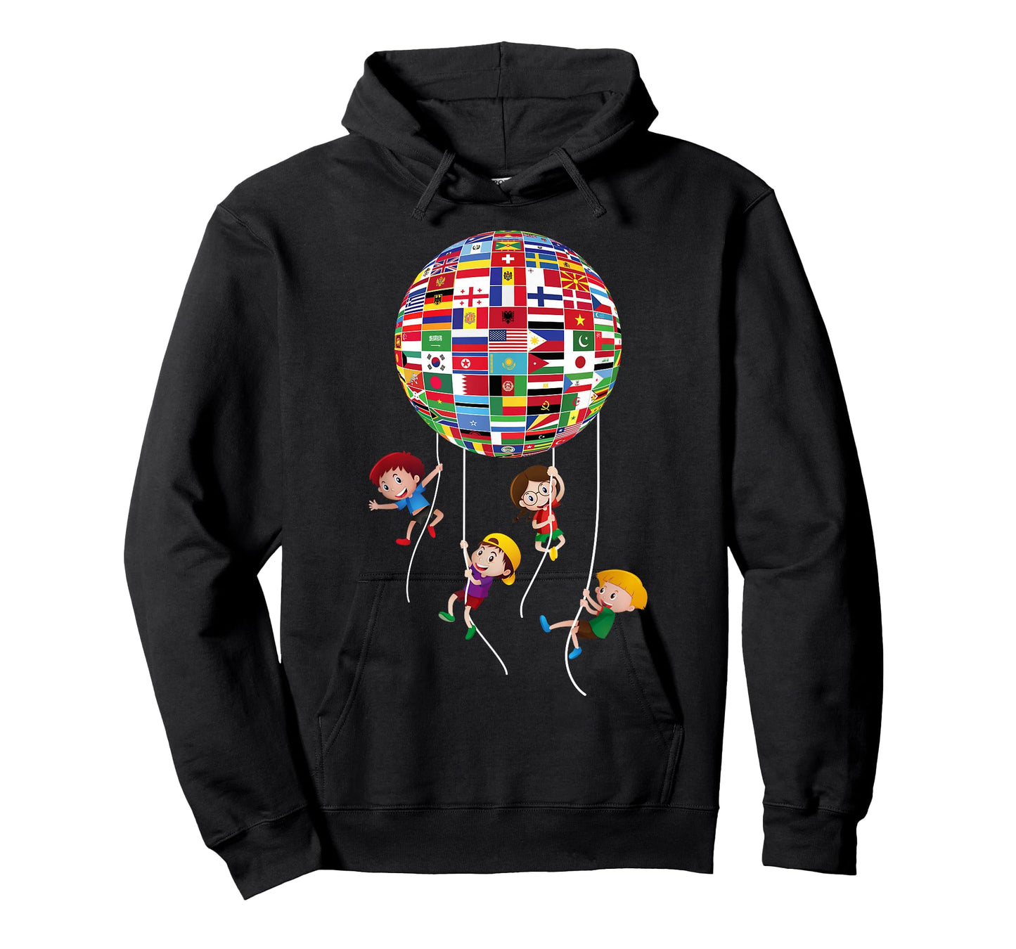 Flags Of The World Cultural Diversity Kids Around The Globe T-Shirt
