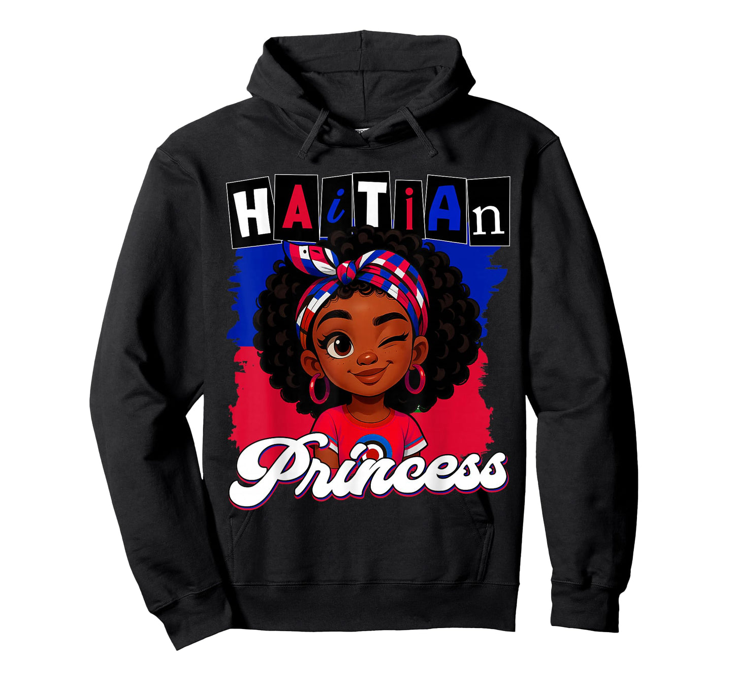 Haitian Princess Ayiti Pride Haiti Flag Day Girls Gifts T-Shirt