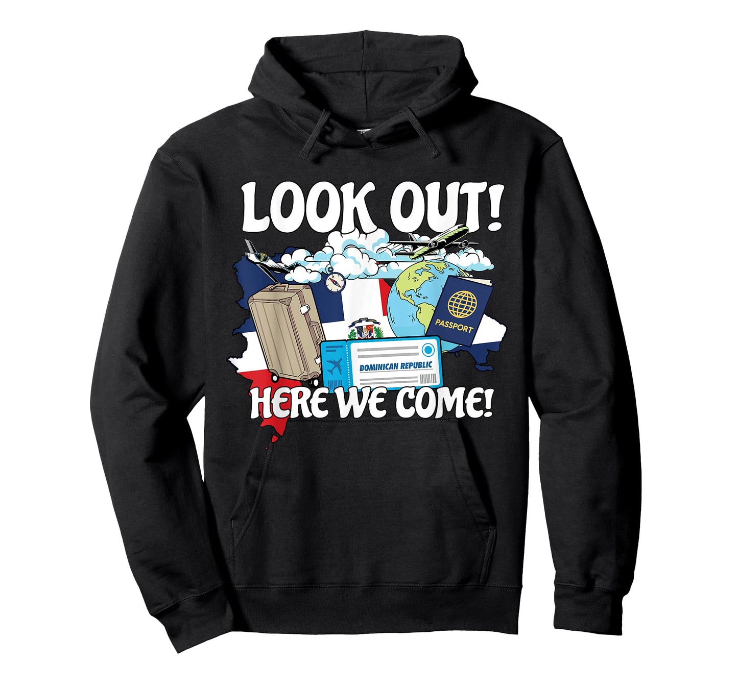 Look Out Dominican Here We Come Matching Family Vacation T-Shirt