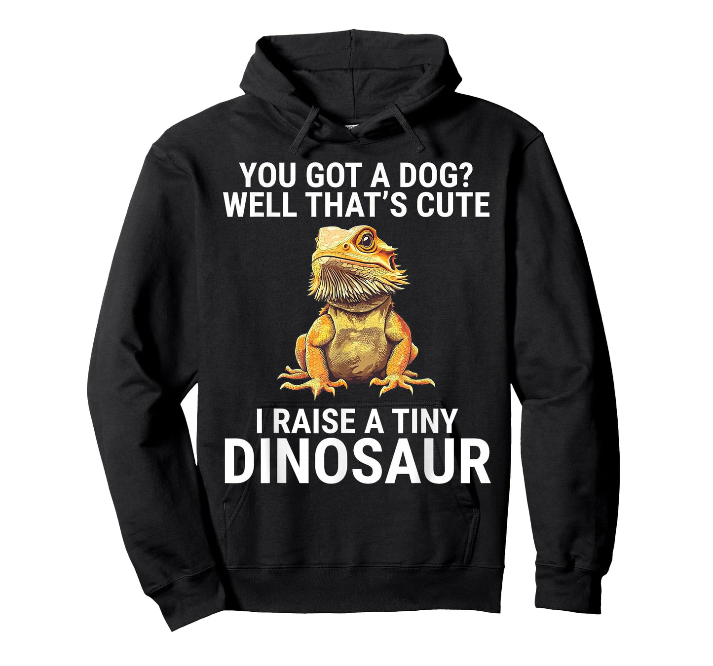 I Raise A Tiny Dinosaur Funny Bearded Dragon T-Shirt