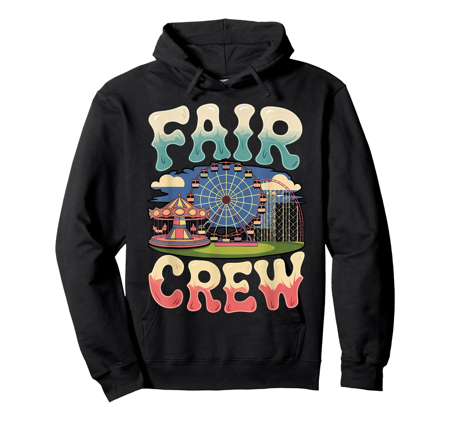 Fair Crew Carousel Rides Country Fair Carnival Fair T-Shirt