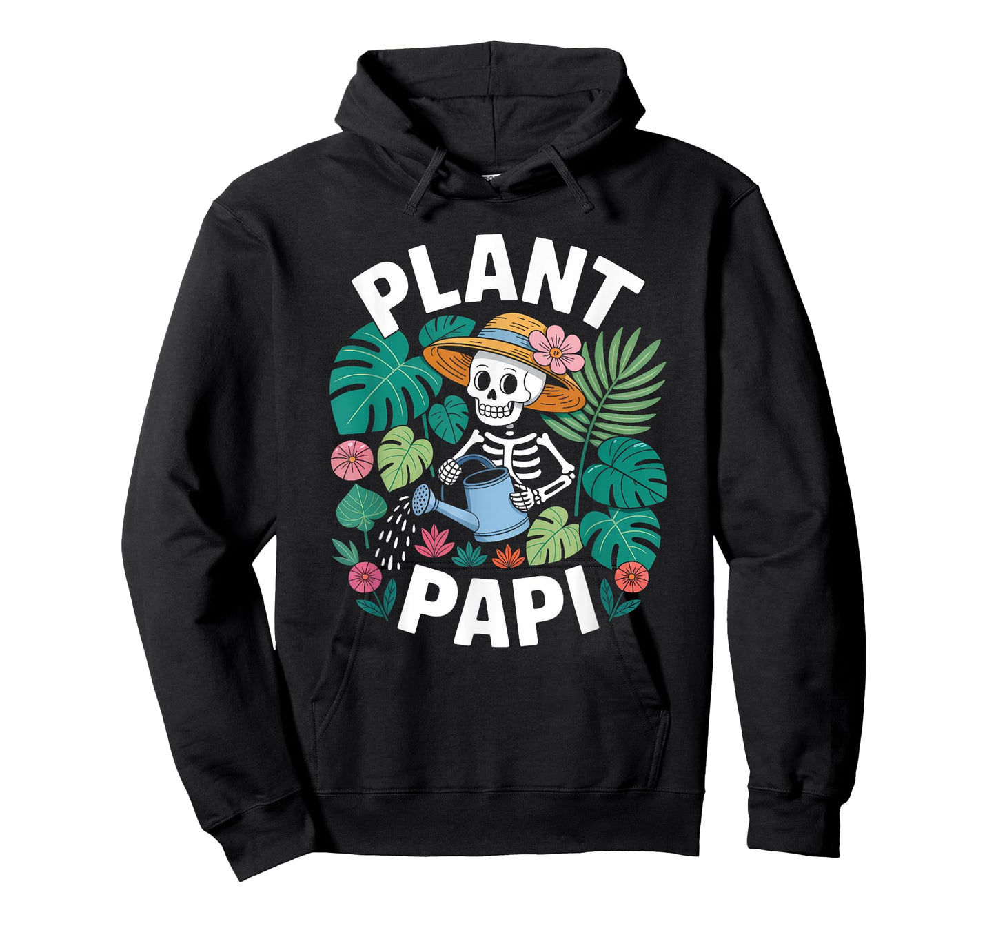 Funny Halloween Plant Papi Daddy Gardener T-Shirt