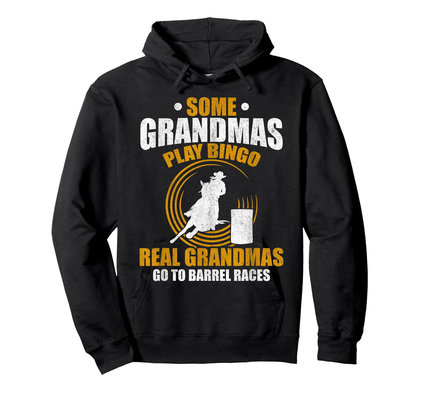 Rodeo Barrel Racer Grandmother Horse Grandma Barrel Racing T-Shirt