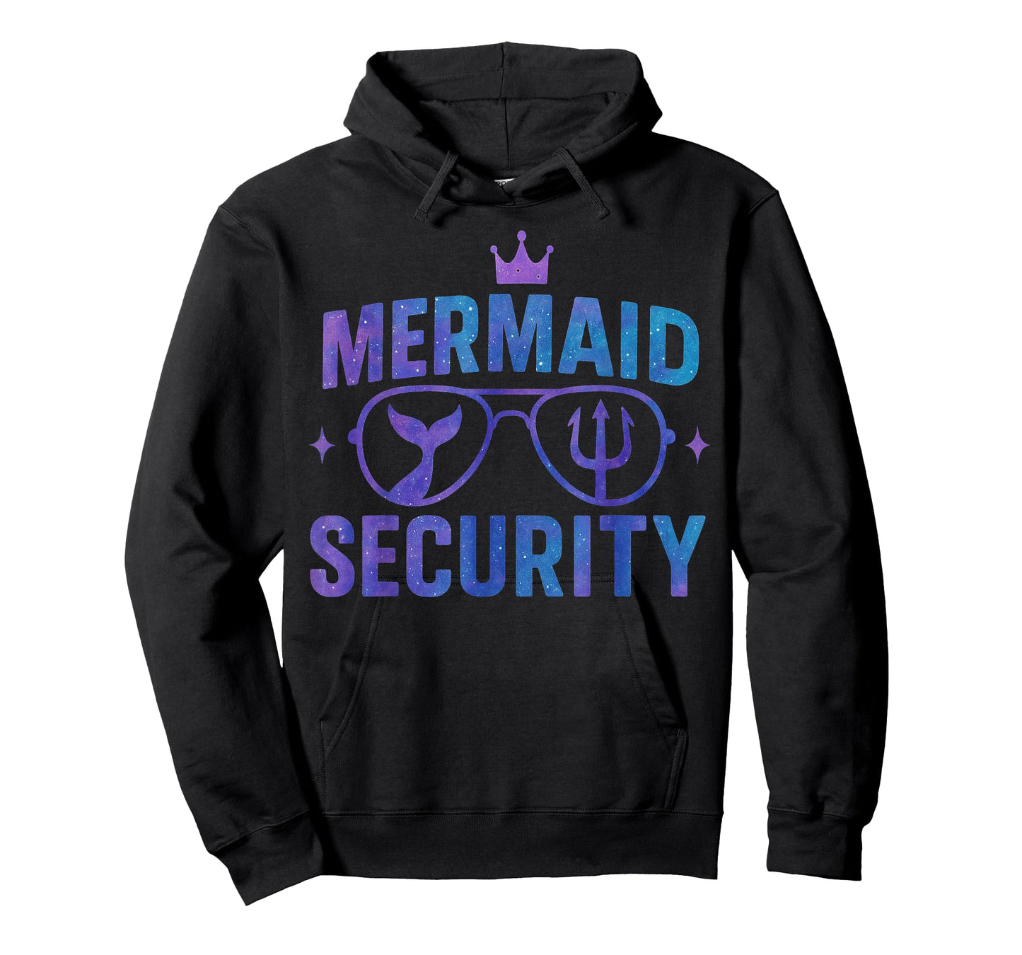 Mermaid Security Funny Bodyguard Sunglasses for Family Squad T-Shirt