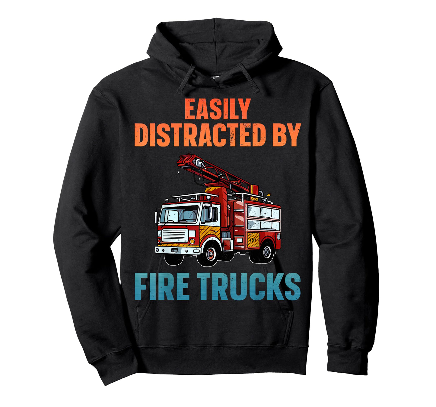 Cute Firefighter Design For Men Women Fireman Fire Truck T-Shirt