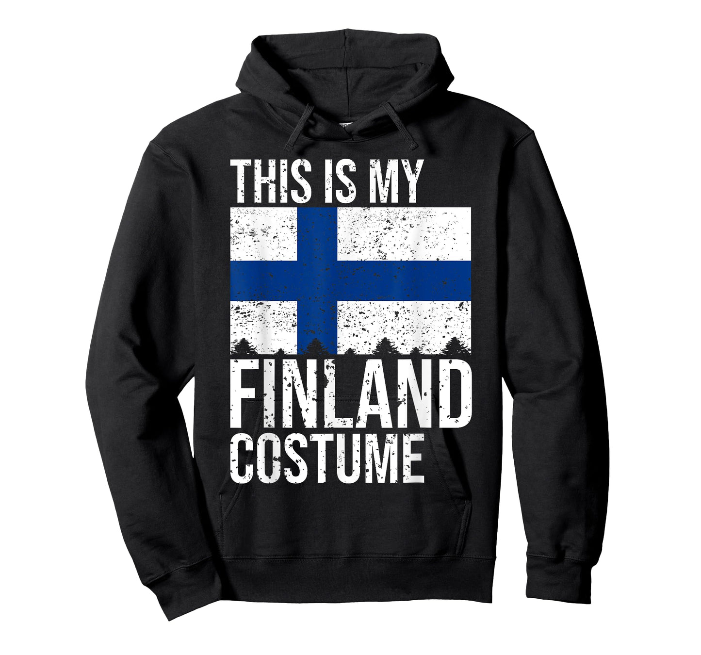 Vintage This is my Finland Flag Costume design For Halloween T-Shirt