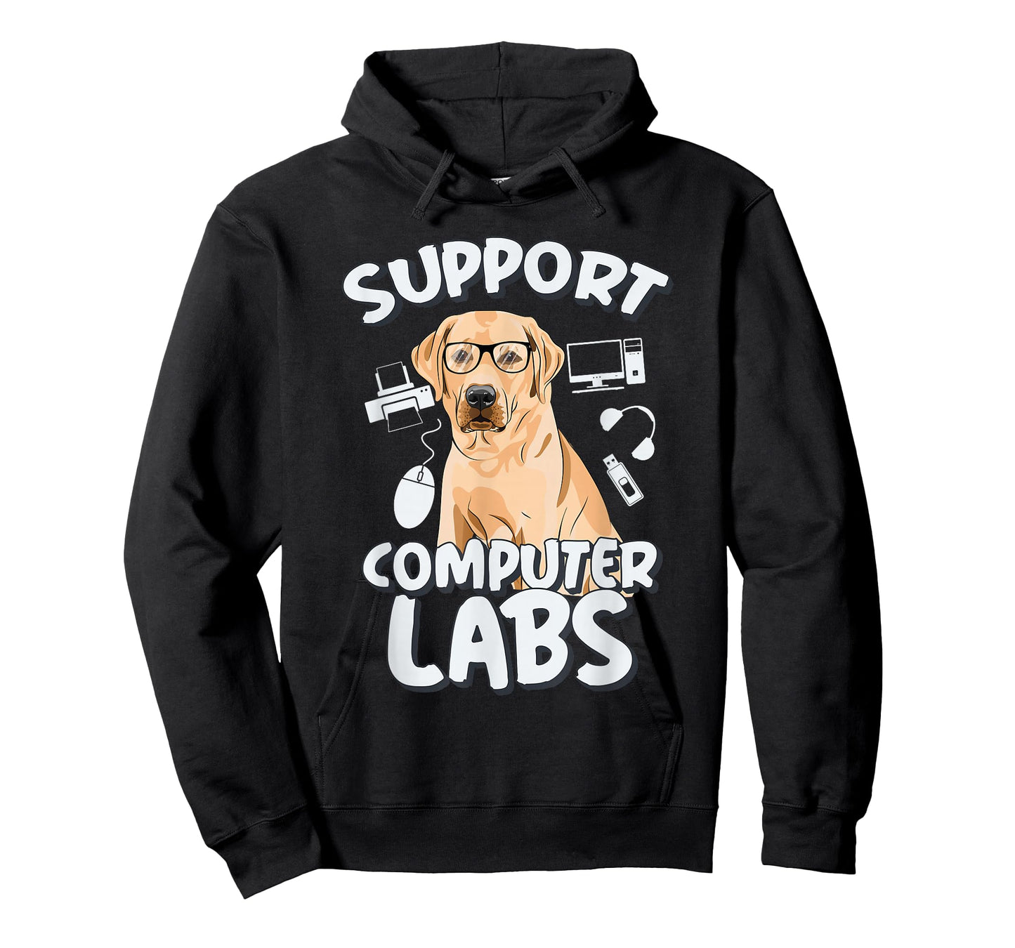 Computer Lab Funny Computer Science Teacher Dog T-Shirt