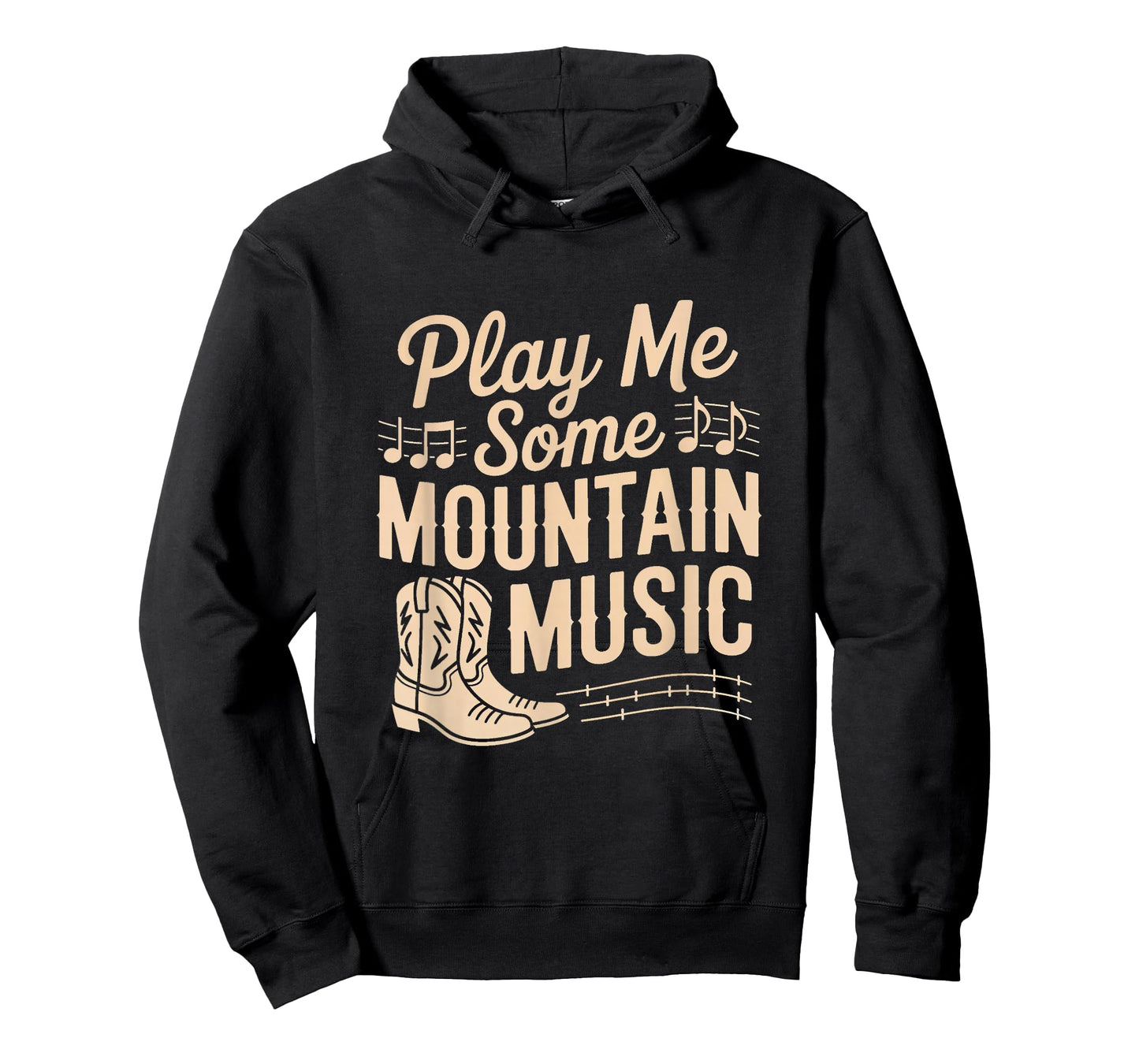 Play Me Some Mountain Music Country Music Western T-Shirt