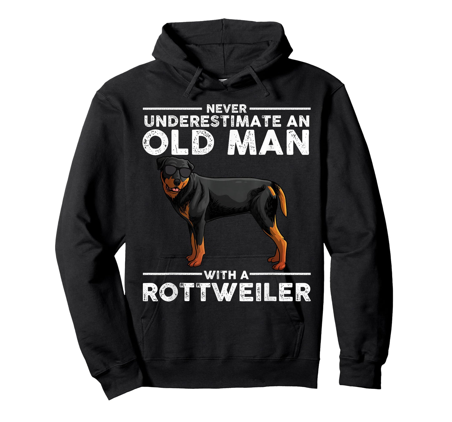 Rottweiler Art for Men Dad Grandpa Rottie Lover Rottweiler T-Shirt