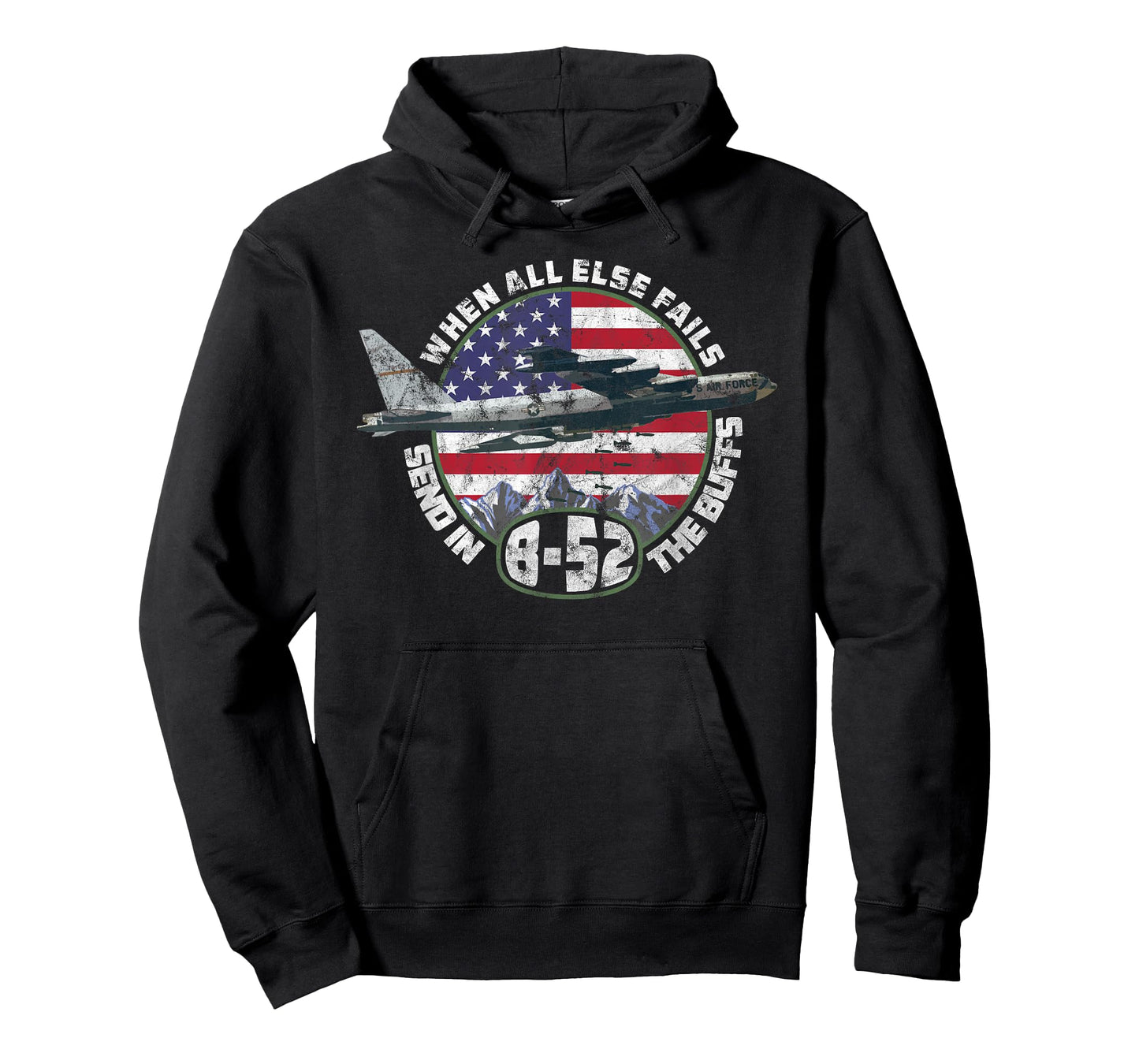 Send in the Buffs | B-52 Stratofortress Bomber Vintage Tee T-Shirt