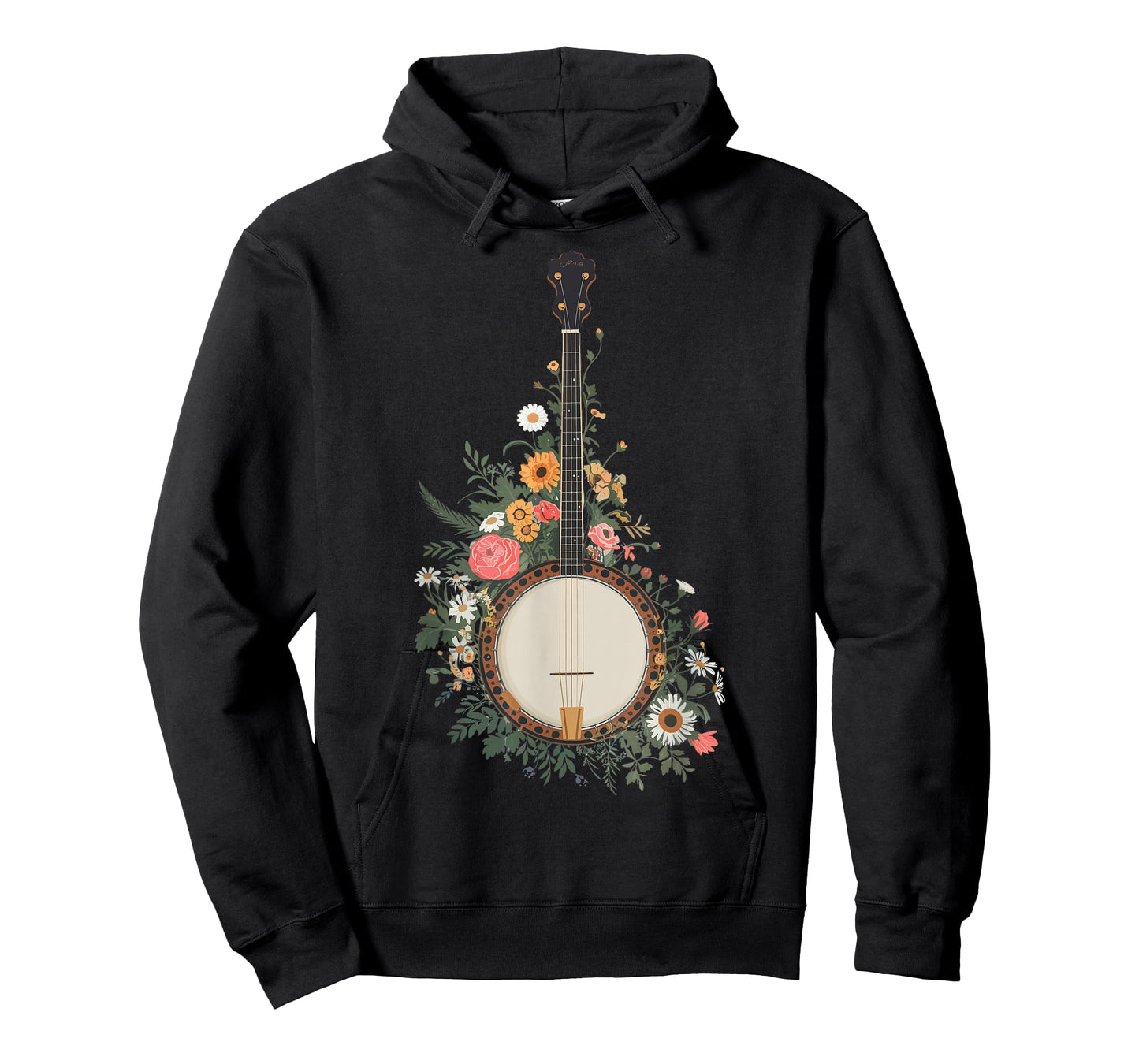 Banjo Flowers T-Shirt