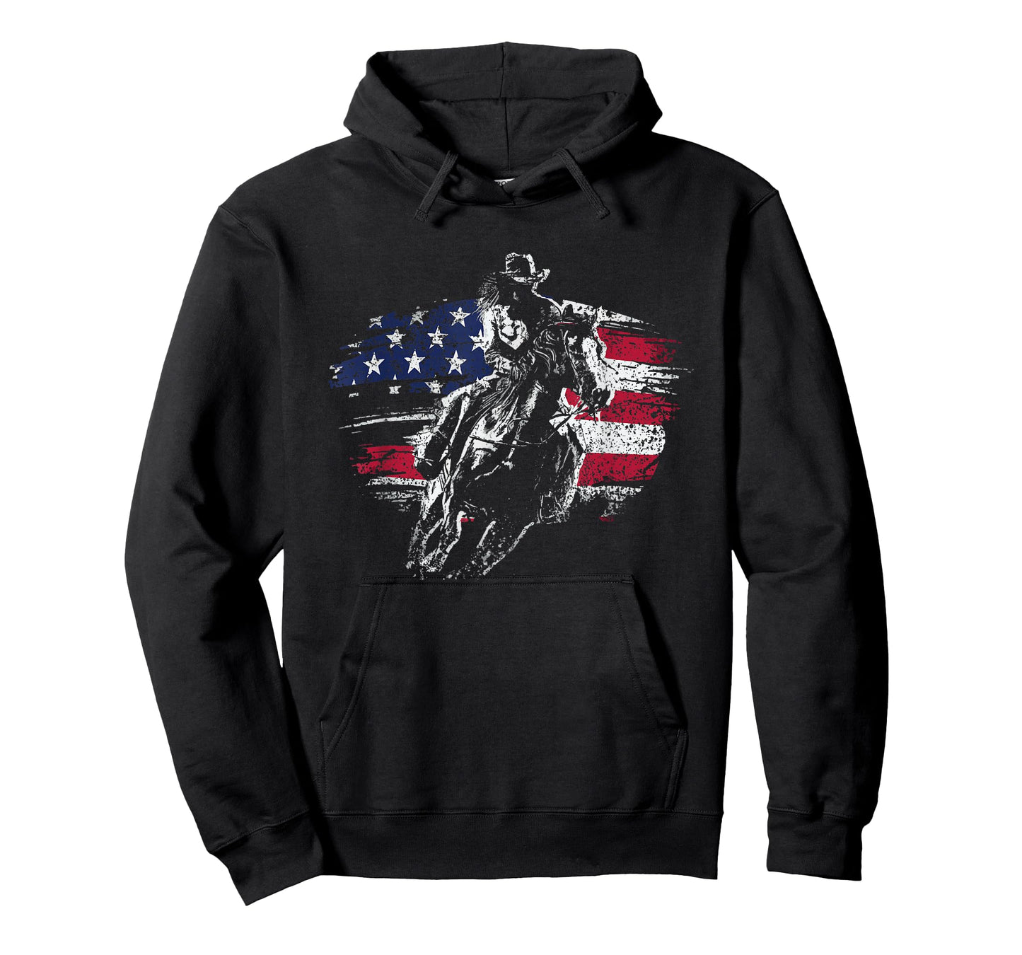Patriotic Cowboy Rodeo Western Texas Cowboy T-Shirt