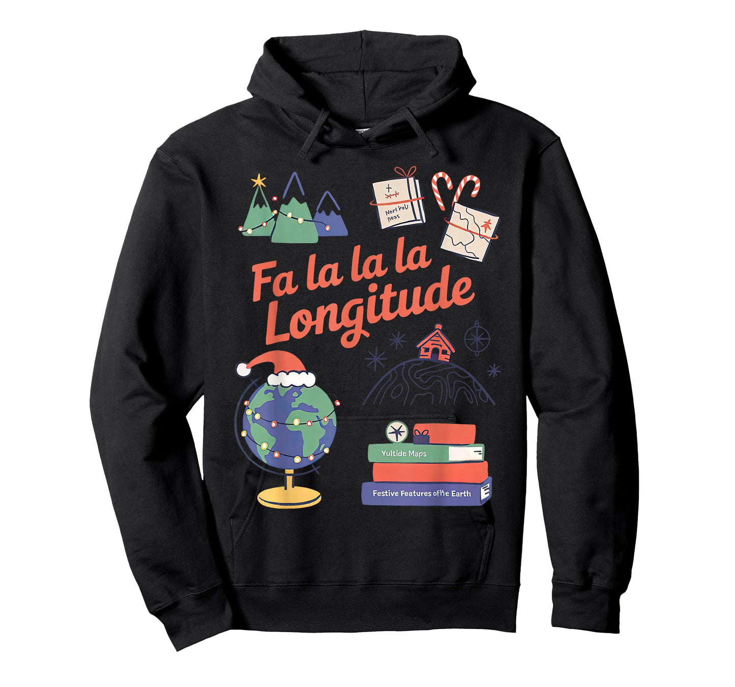Geography Teacher Christmas Science Geographer Ecology Xmas T-Shirt
