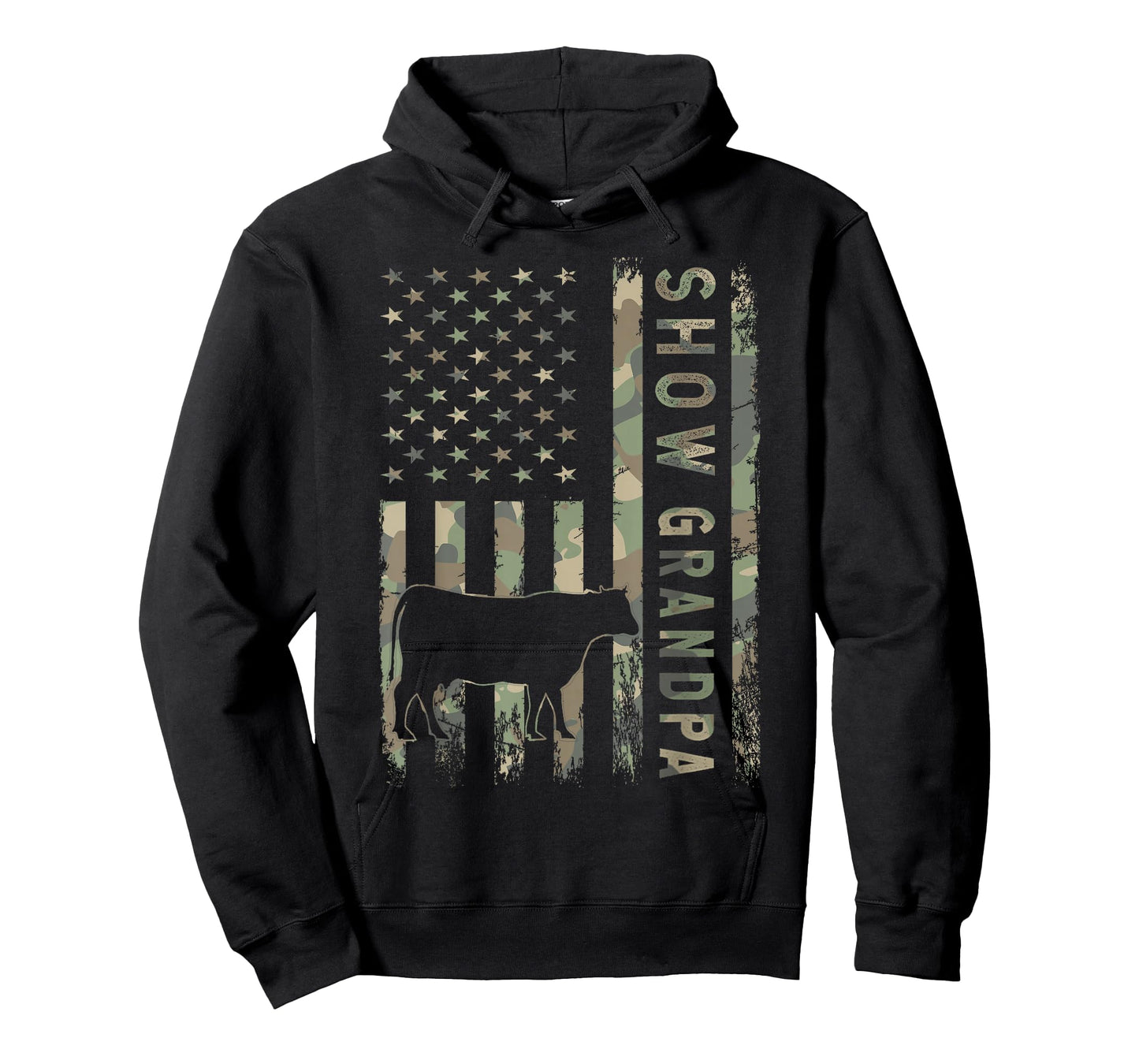 Livestock Show Steer Show Grandpa T-Shirt