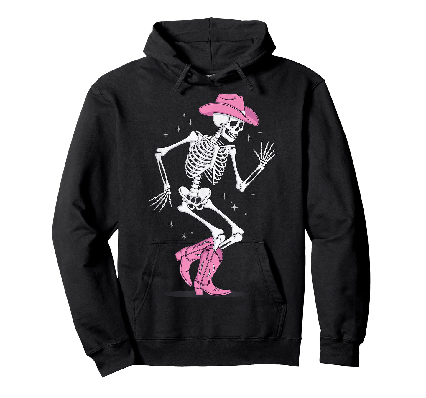 Skeleton Line Dance Halloween Western T-Shirt