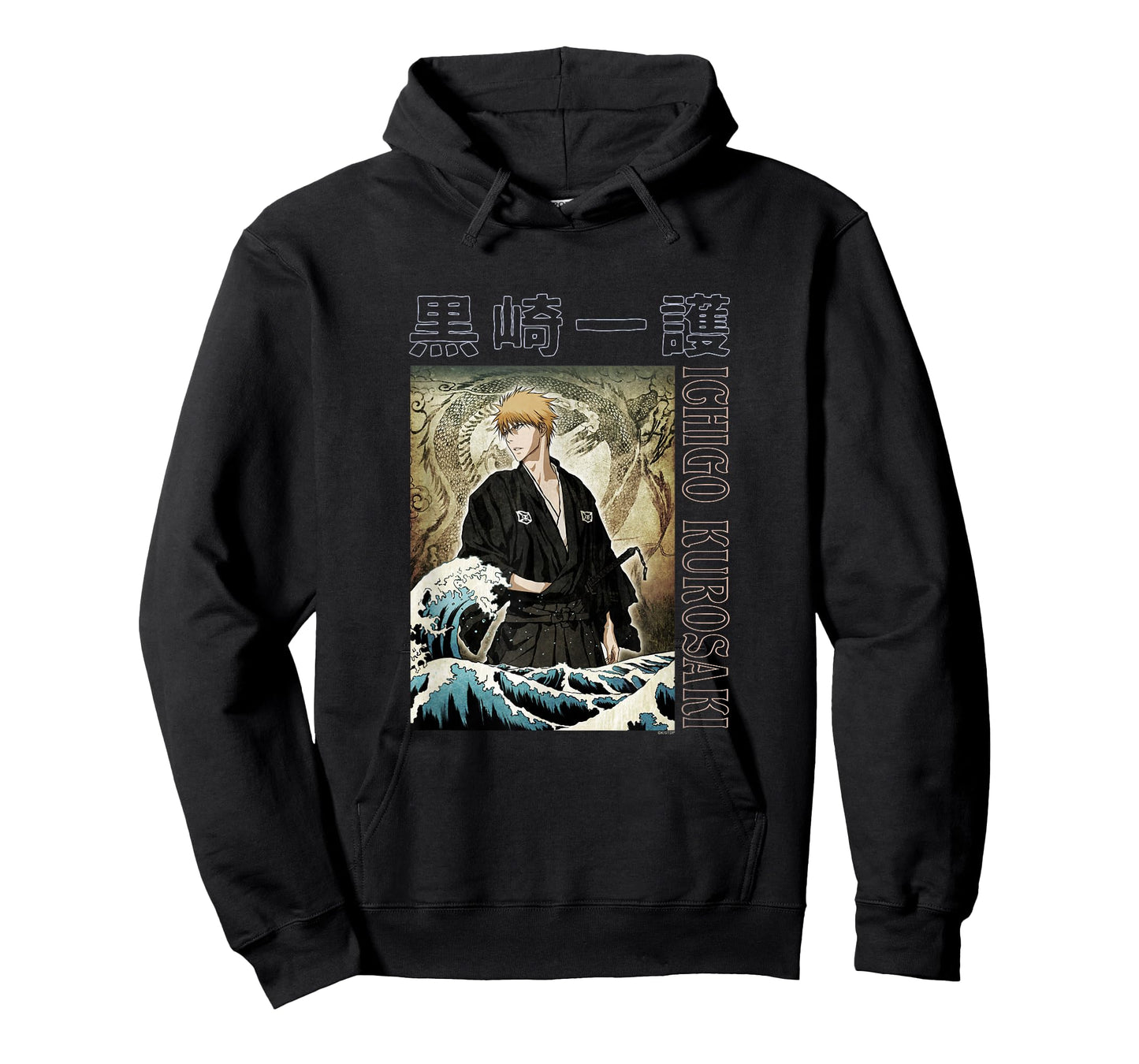 Bleach Ichigo with Waves Anime T-Shirt