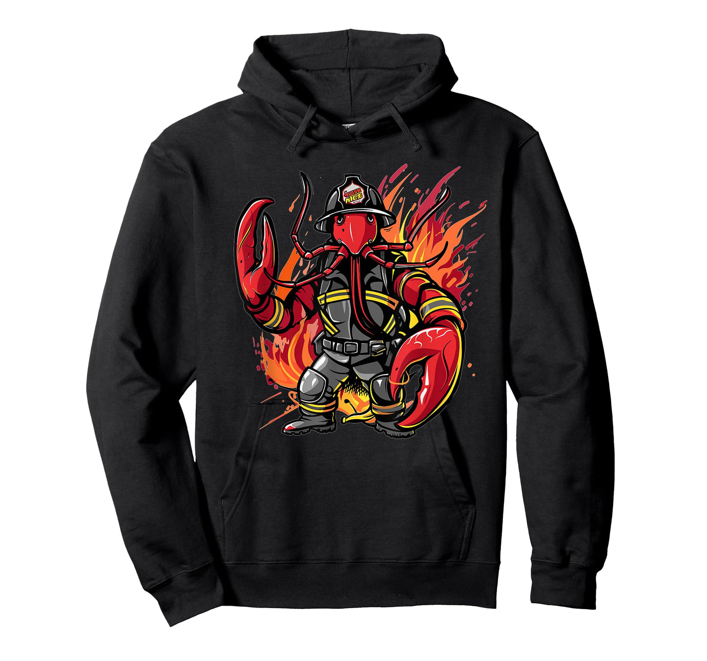 Lobster Firefighter I Kids Firefighter T-Shirt