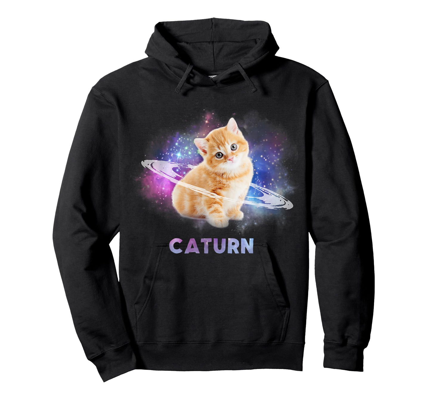 Cat in space caturn T-Shirt T-Shirt