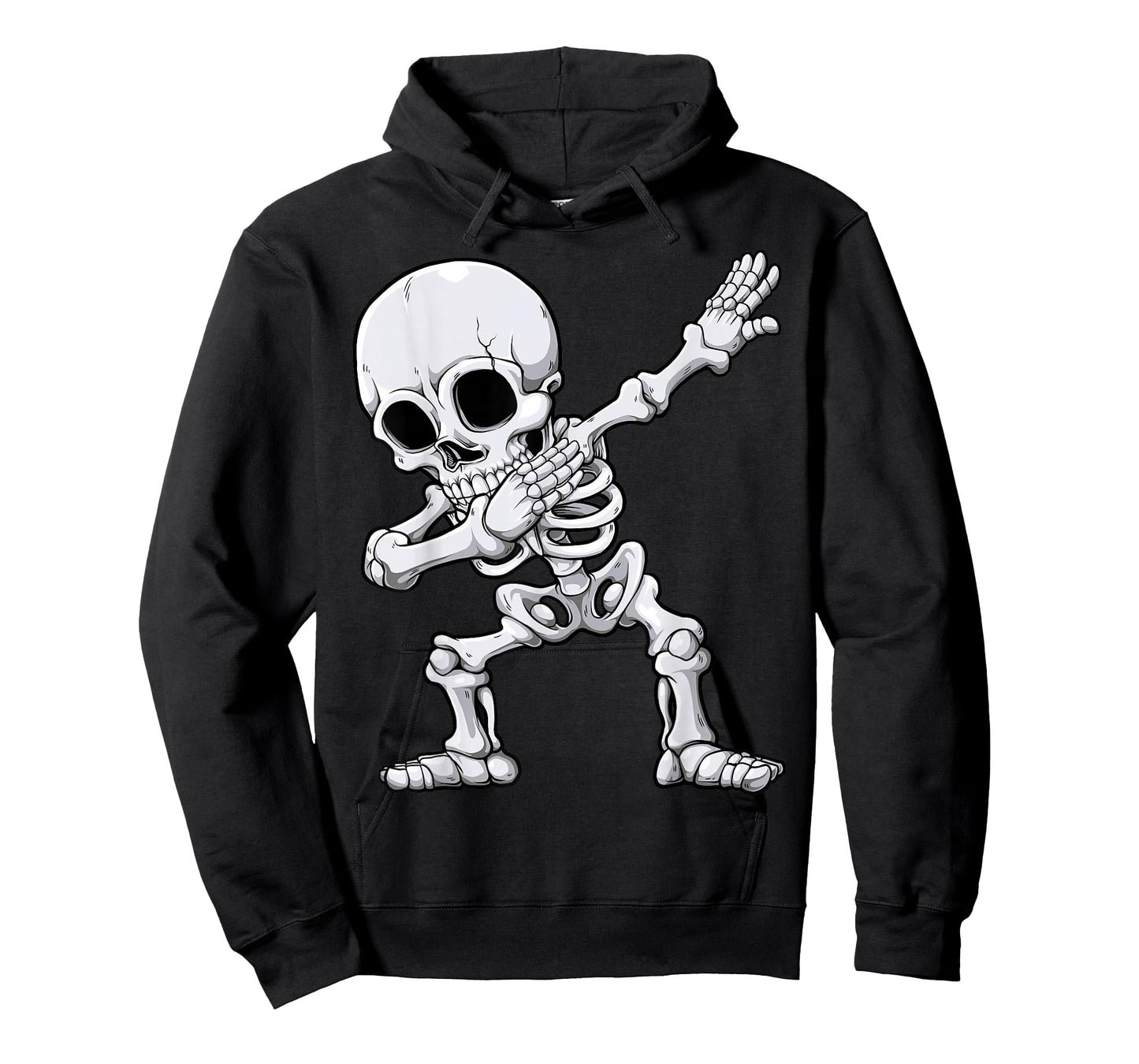 Halloween Boys Men Dabbing Skeleton Skull Rib Cage Dab Dance T-Shirt