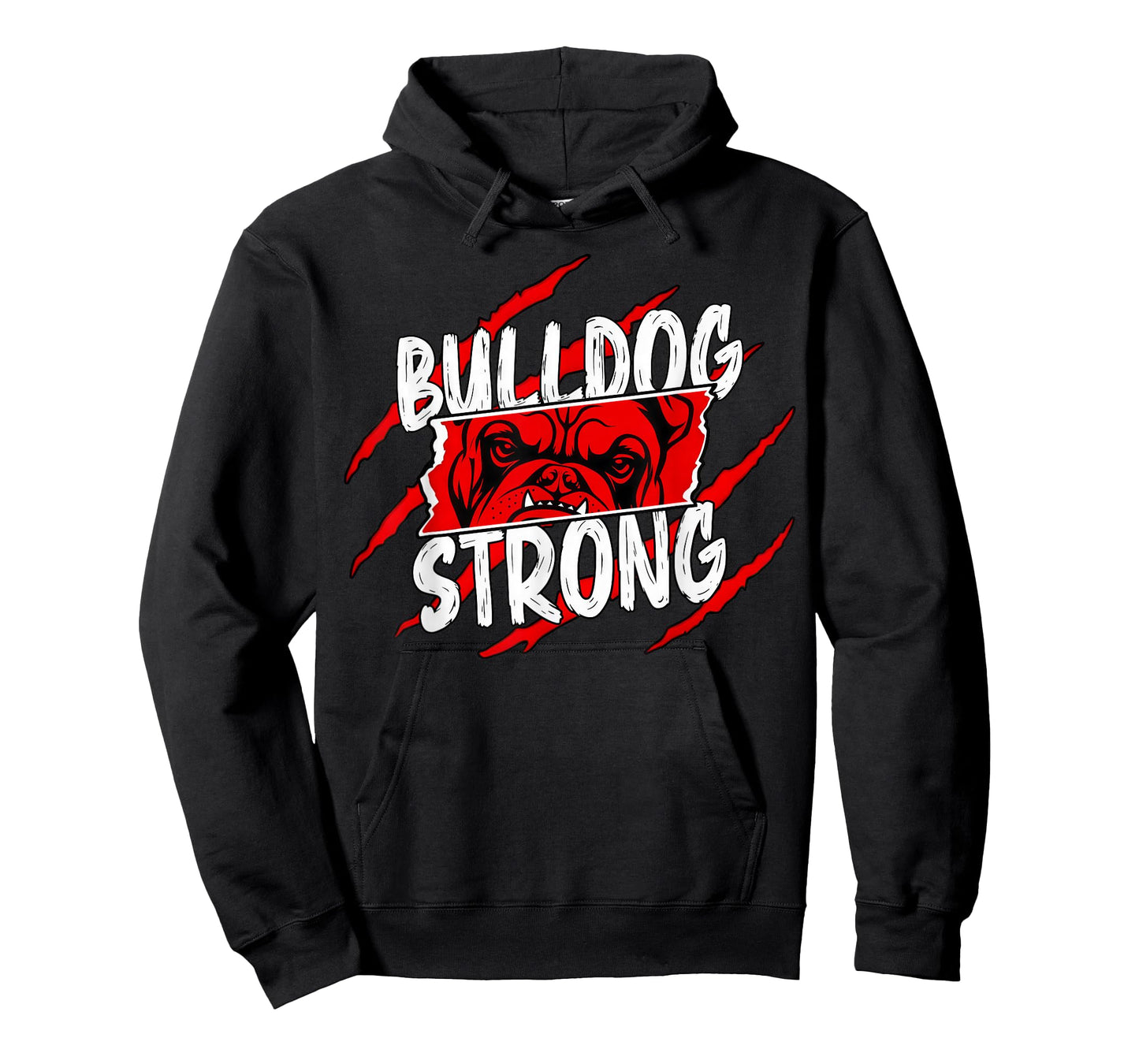 Funny Bulldog Strong Name Graphic Gift for Men Women Kids T-Shirt