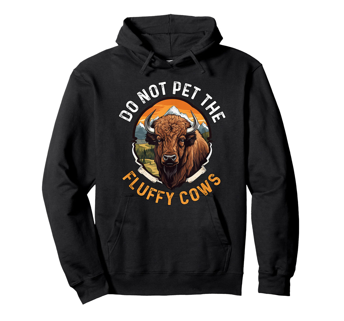 Do Not Pet The Fluffy Cows for Men Women T-Shirt
