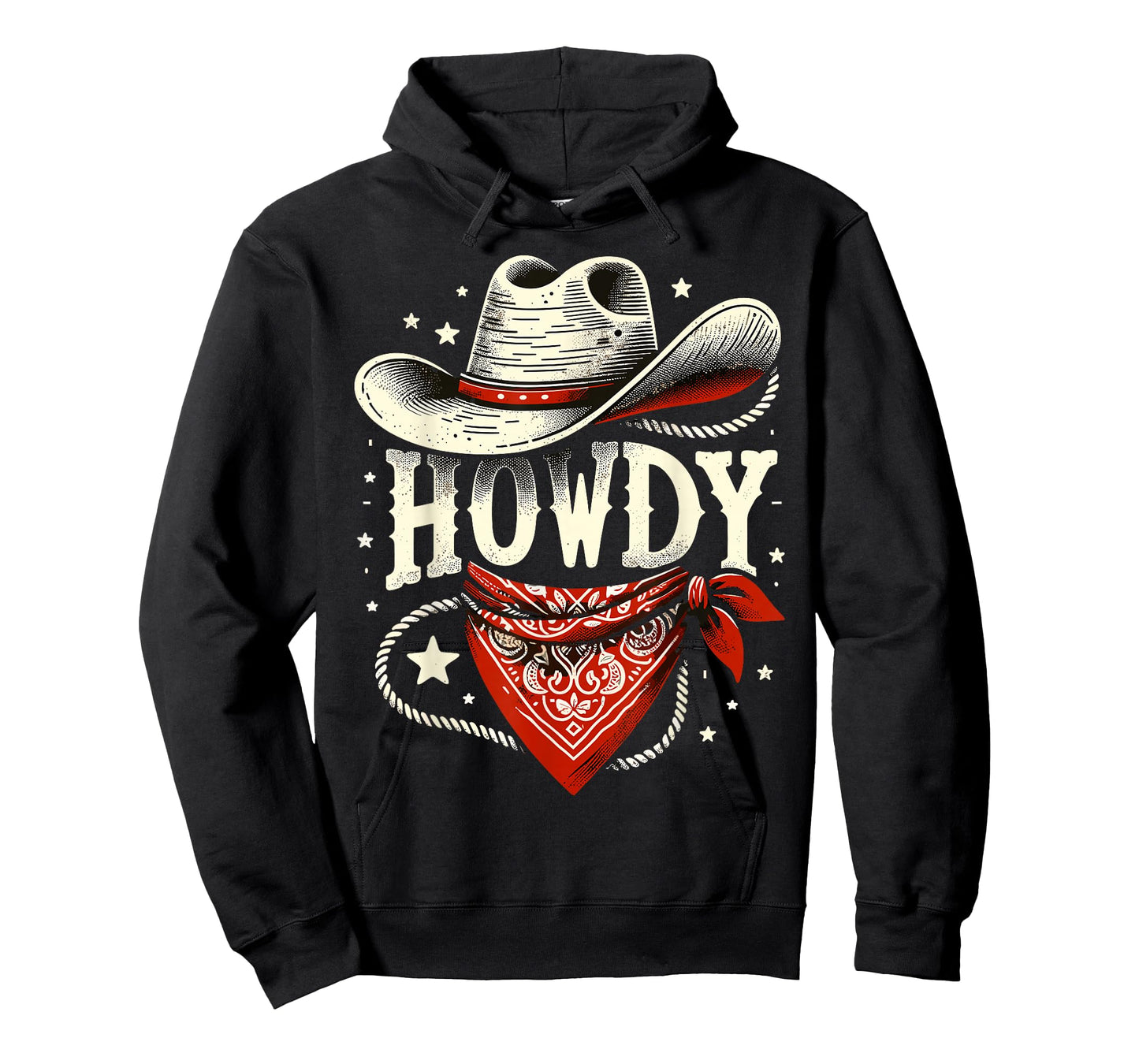 Howdy Cowboy Hat Western Rodeo T-Shirt