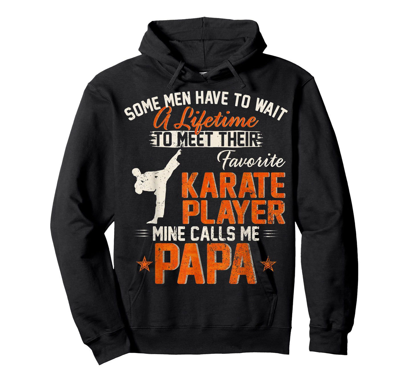 Vintage My Favorite Karate Player Calls Me Papa Karateka T-Shirt