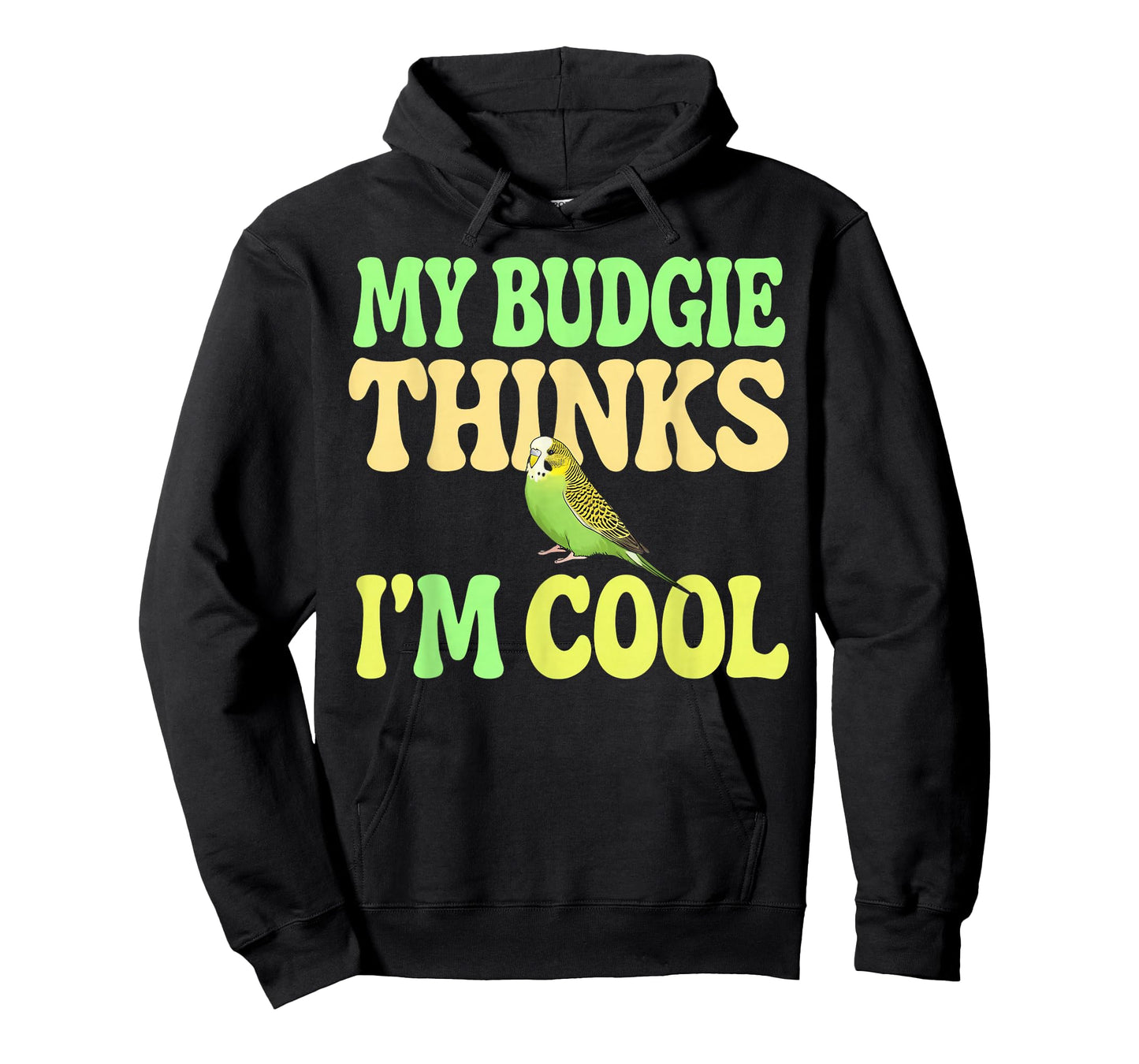Budgie Thinks I'm Cool Budgie T-Shirt