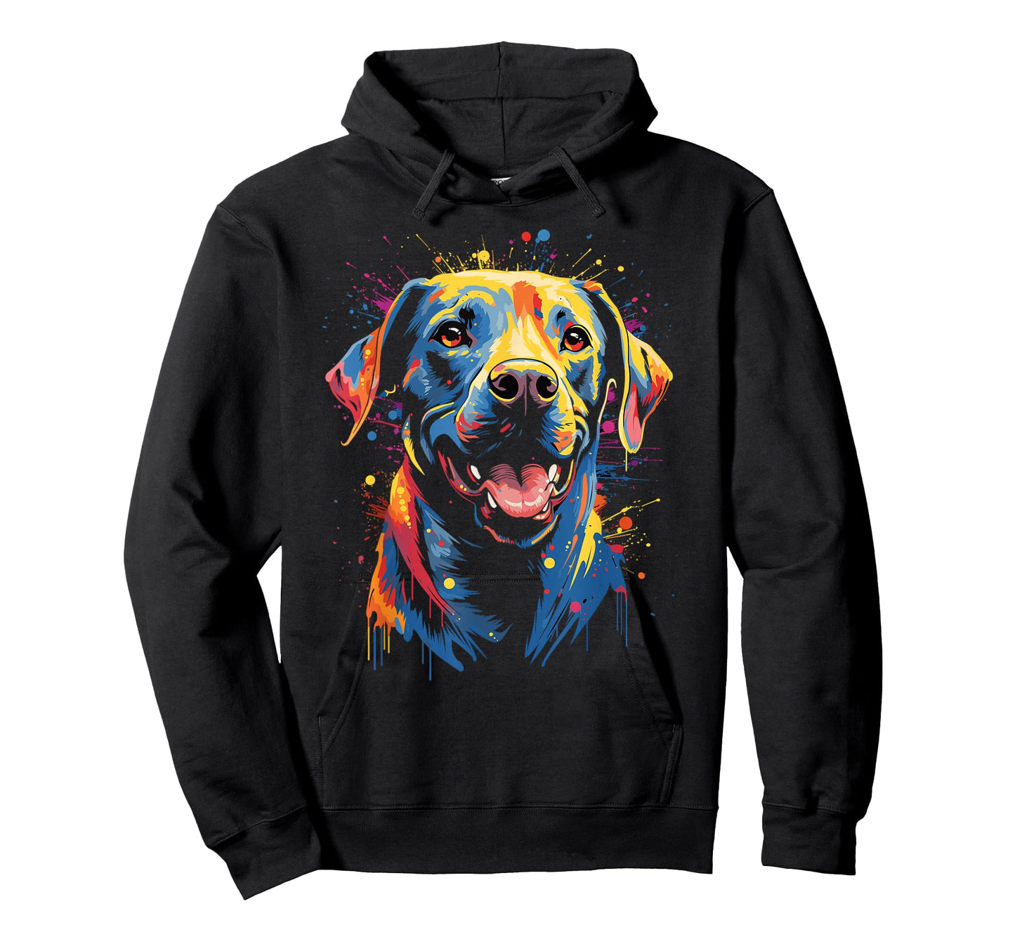 Watercolour Colourful Labrador Labbi T-Shirt