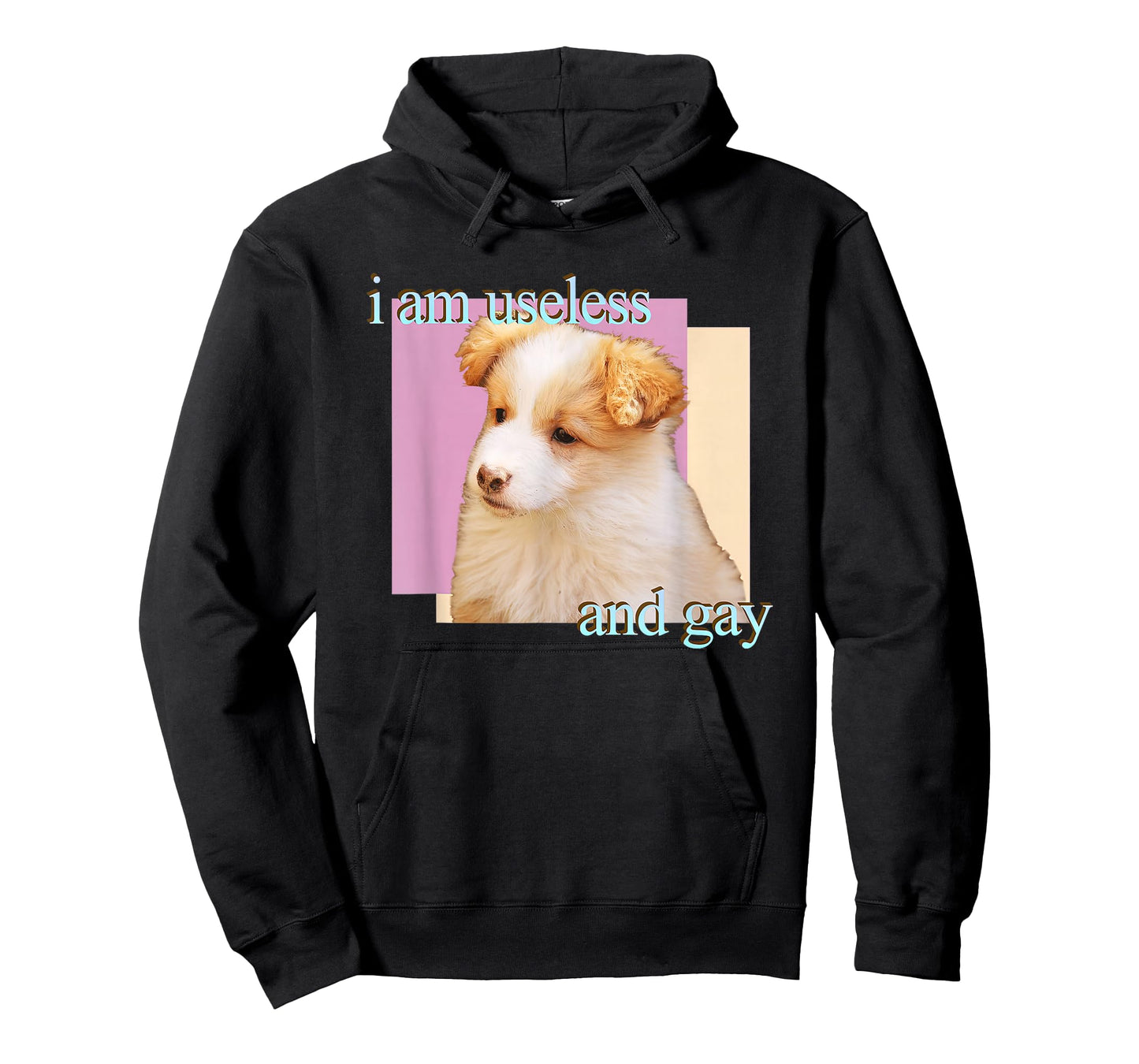 Dog I Am Useless And Gay T-Shirt