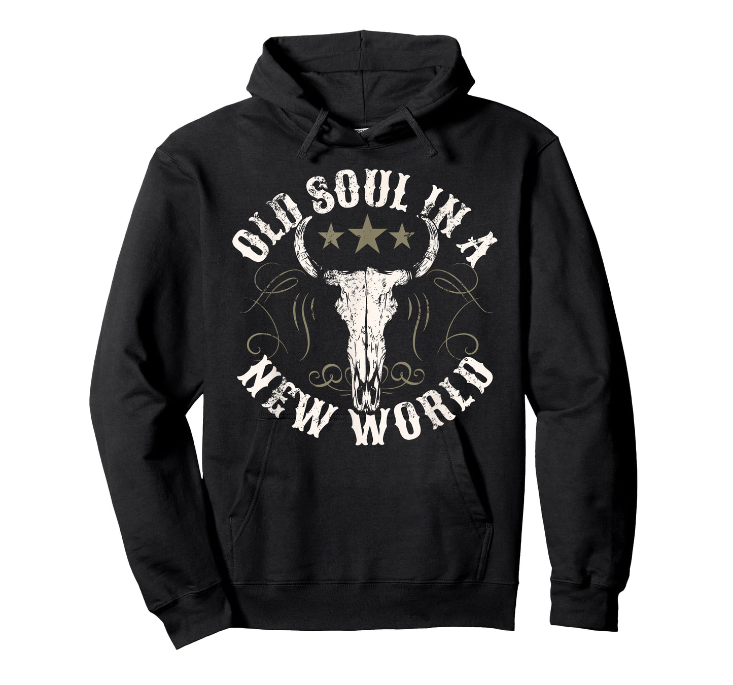 Old Soul in a New World Country Bluegrass Music Guitar T-Shirt