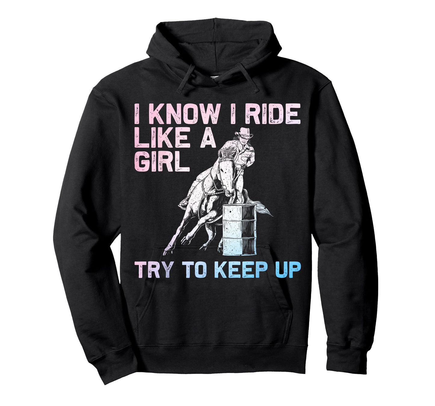 Barrel Racing Design For Women Girls Cowgirl Barrel Racing T-Shirt
