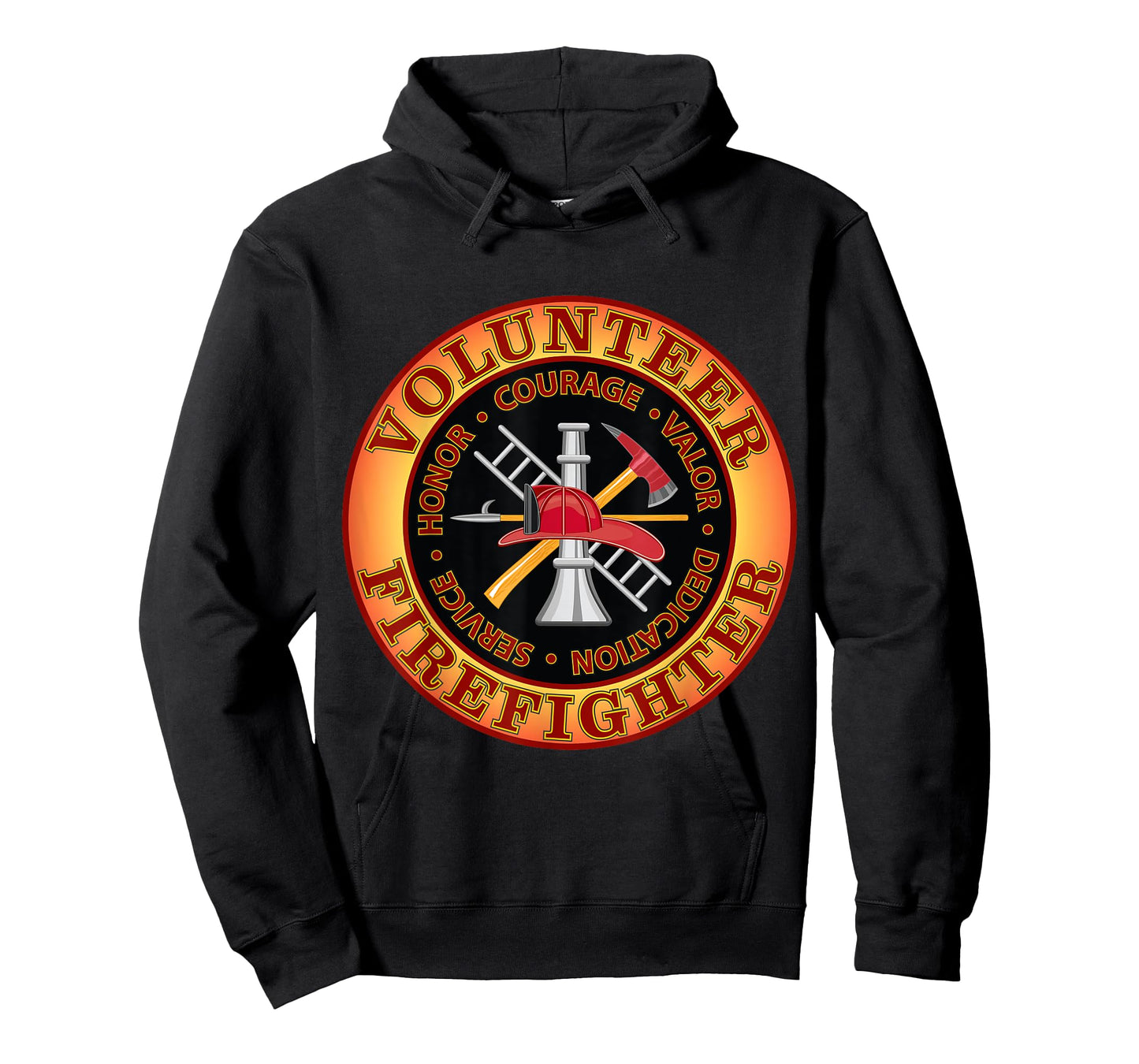 Volunteer Firefighter Courage Valor Shirt