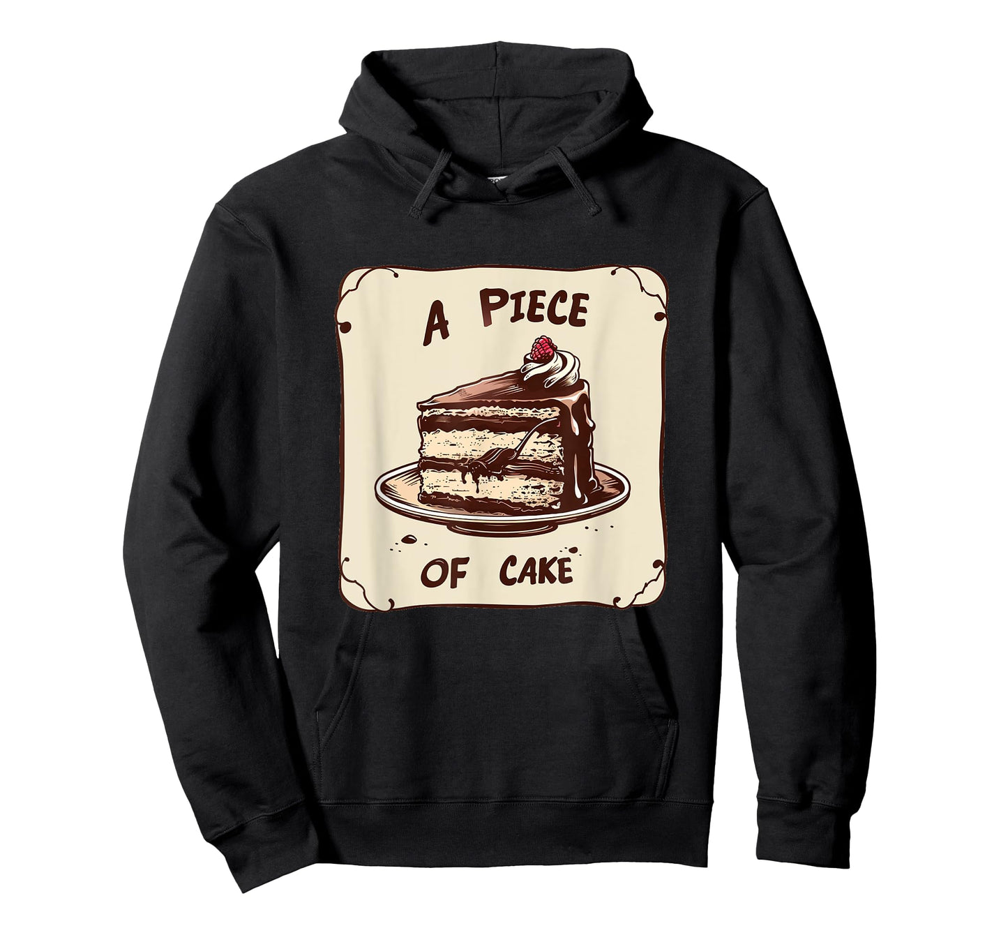 Funny Birthday Cake for Idiom and Piece of Cake Lovers T-Shirt