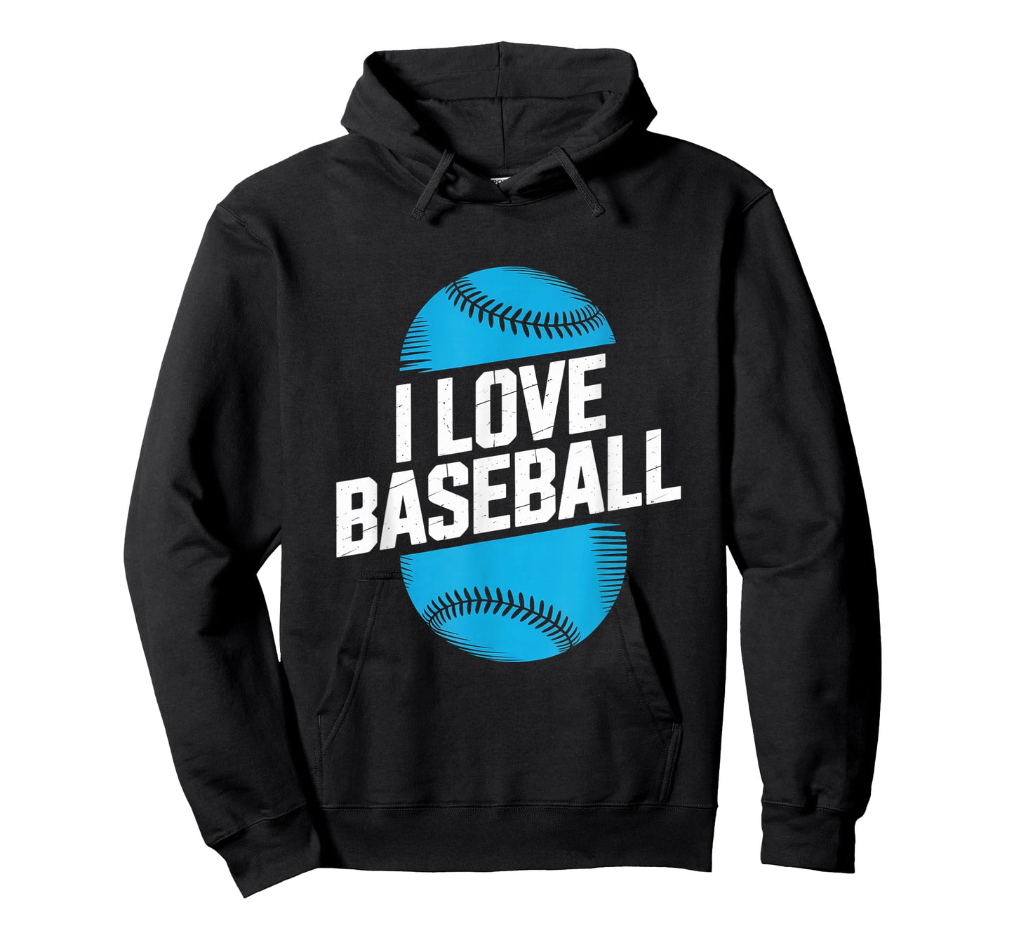 I Love Baseball Sports Fan Apparel T-Shirt